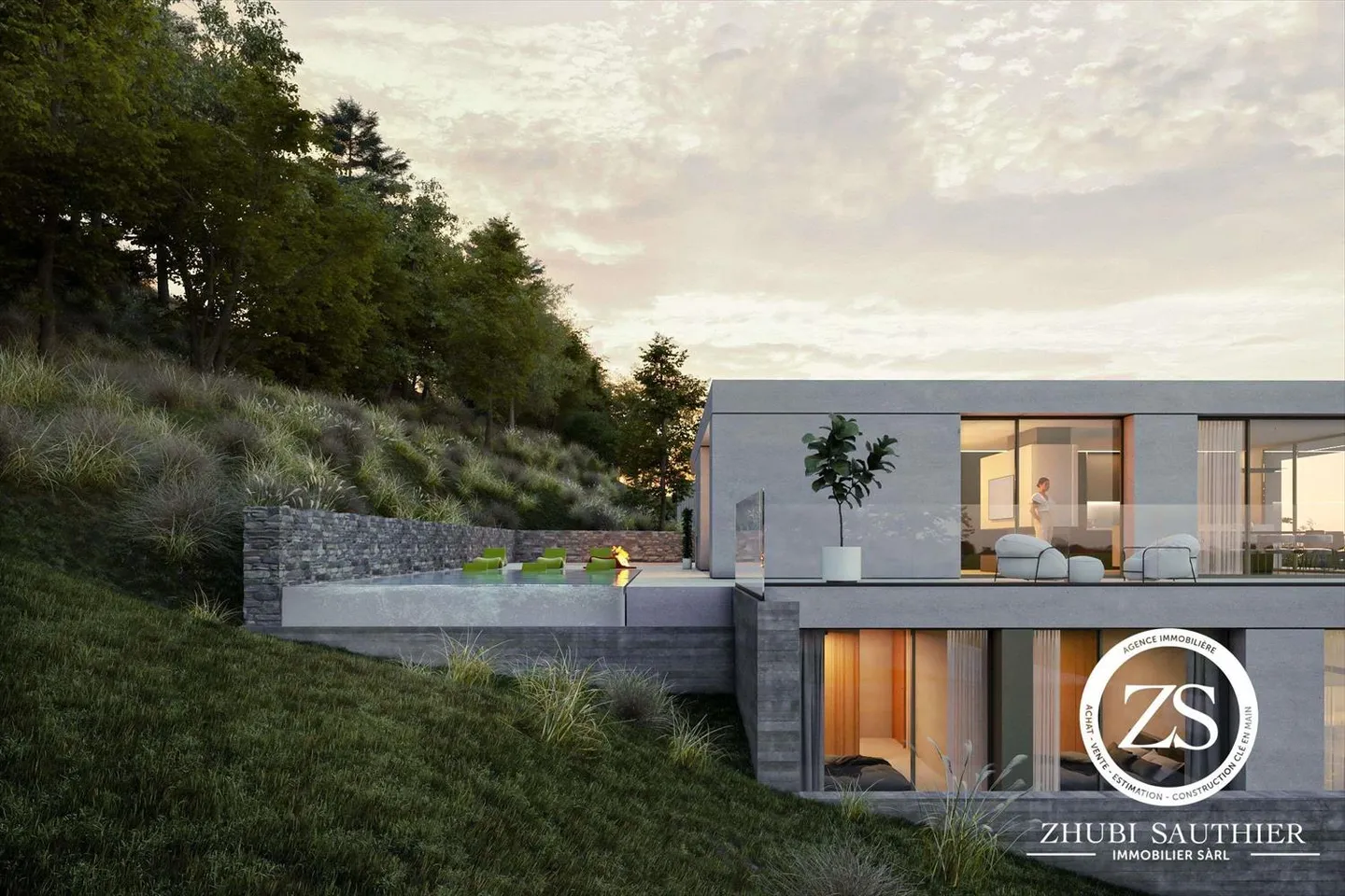 Penthouse de haute qualité avec 4,5 pièces - Photo 2 sur 15