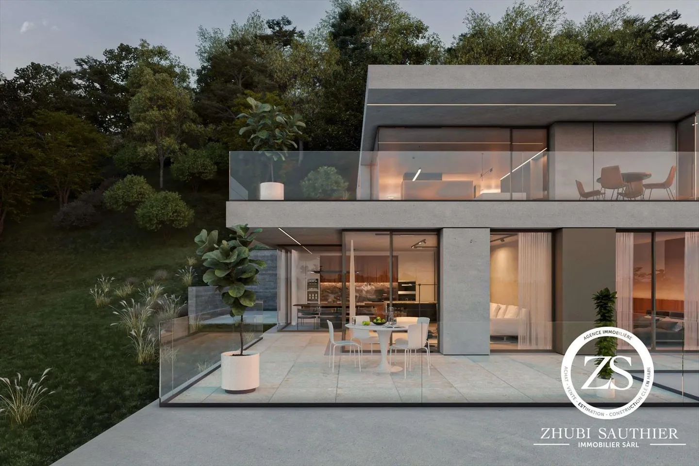 Penthouse de haute qualité avec 4,5 pièces - Photo 3 sur 15