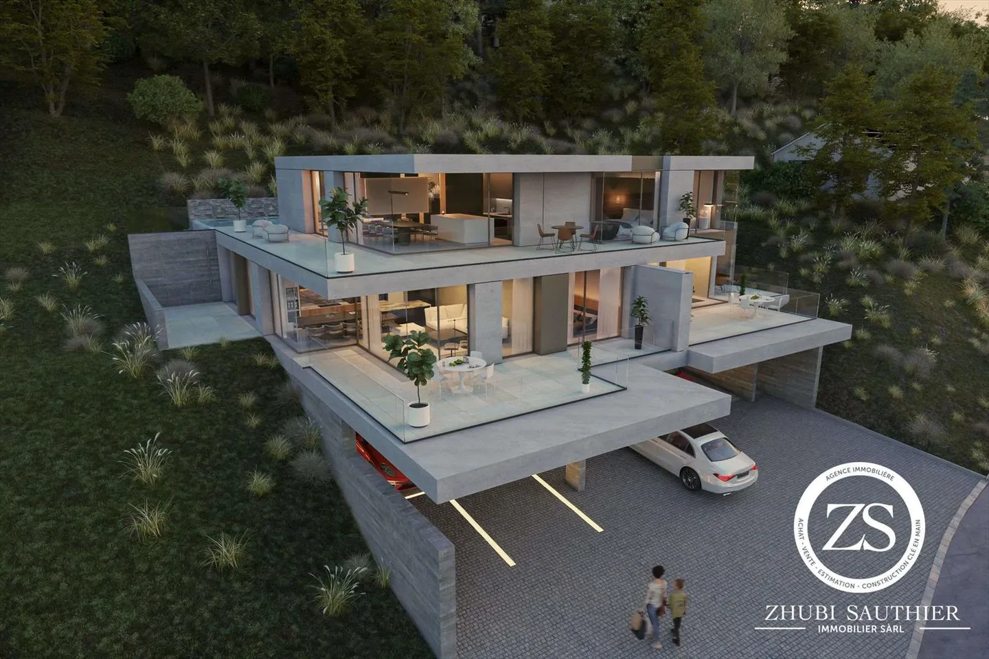 Penthouse de haute qualité avec 4,5 pièces - Photo 4 sur 15