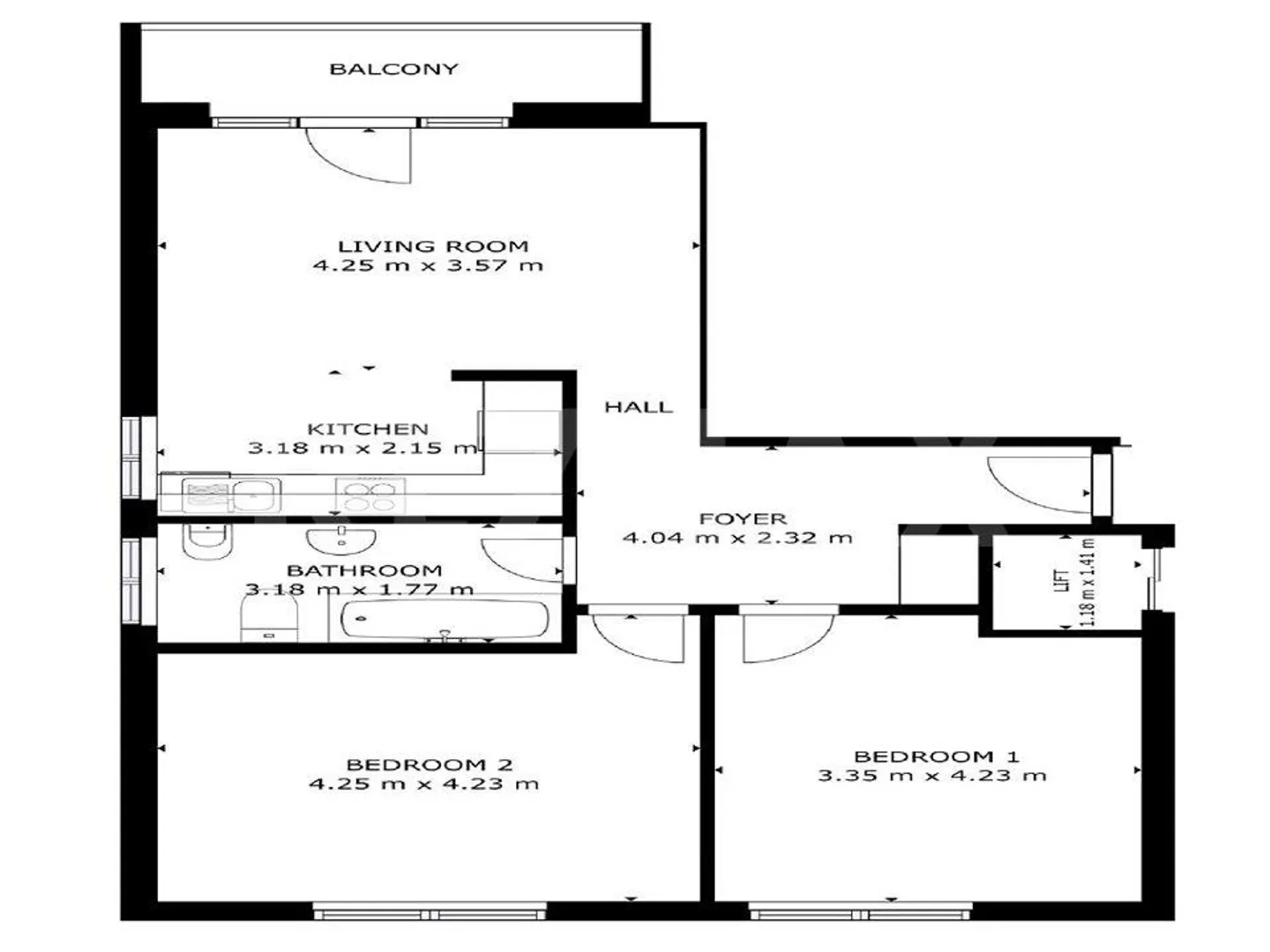 3.5 Room Apartment - Photo 13 of 13