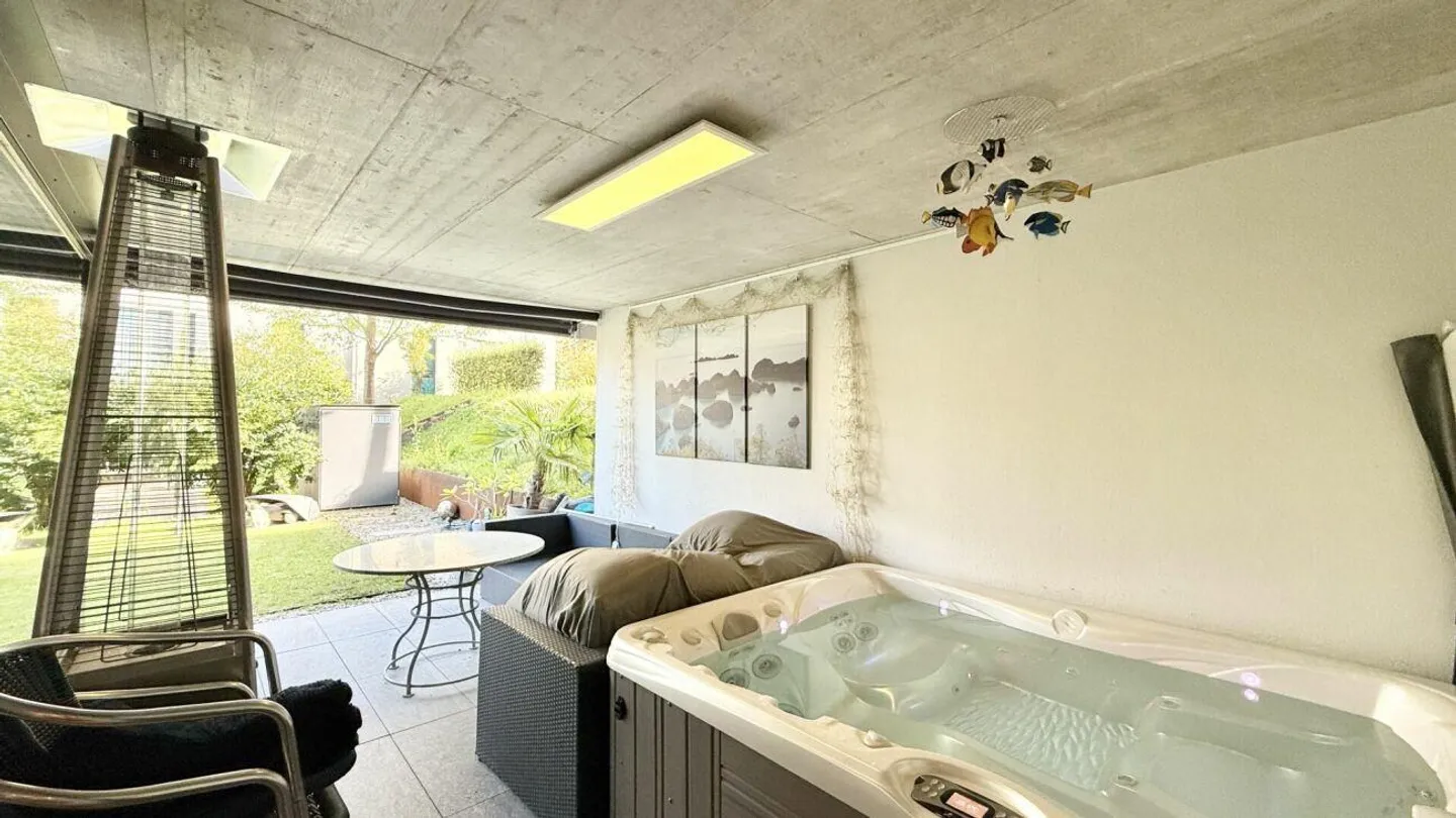 Appartement de jardin exclusif et luxueux de 3,5 pièces dans le développement Dorfmatte Jegenstorf - Photo 11 sur 13