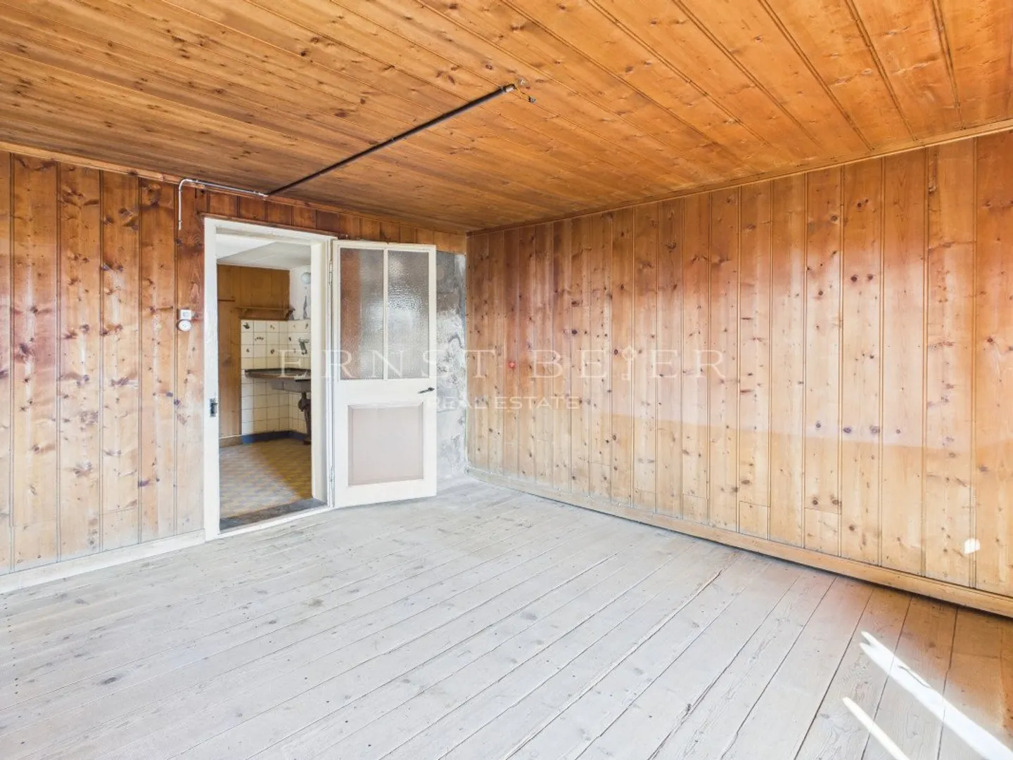 Reihenchalet zur Renovierung - freie Sicht - ruhige und grüne Umgebung - Foto 3 von 13
