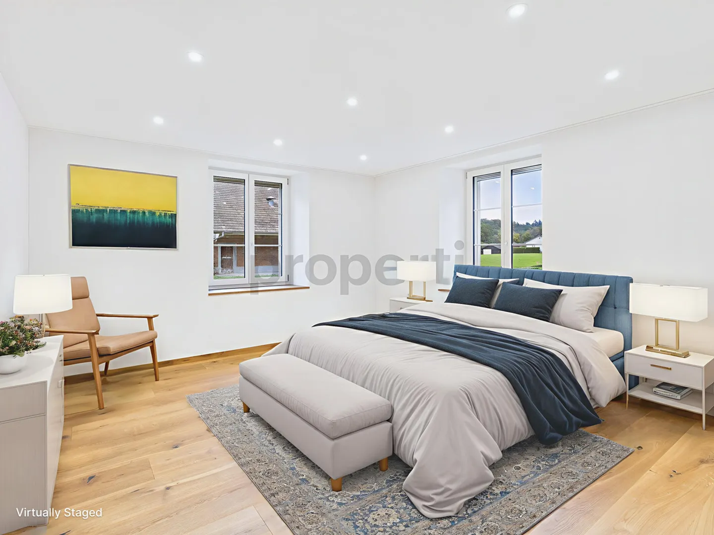 Attraktive 3.5-Zimmer-Wohnung mit Balkon in Zweidlen - Foto 7 von 12