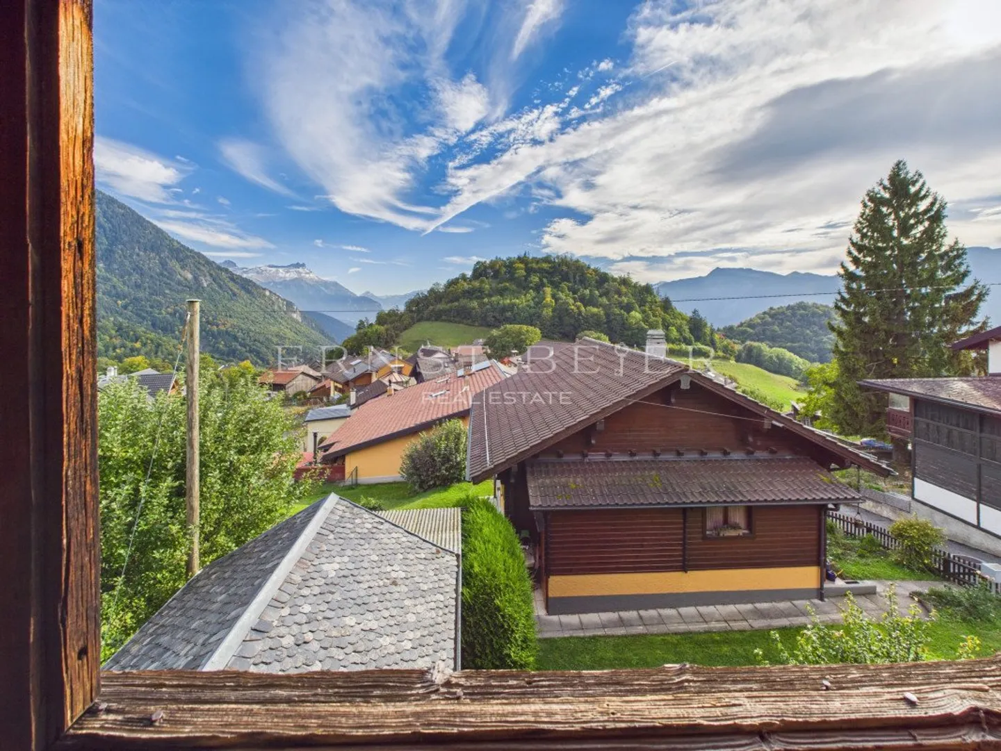 Reihenchalet zur Renovierung - freie Sicht - ruhige und grüne Umgebung - Foto 8 von 13