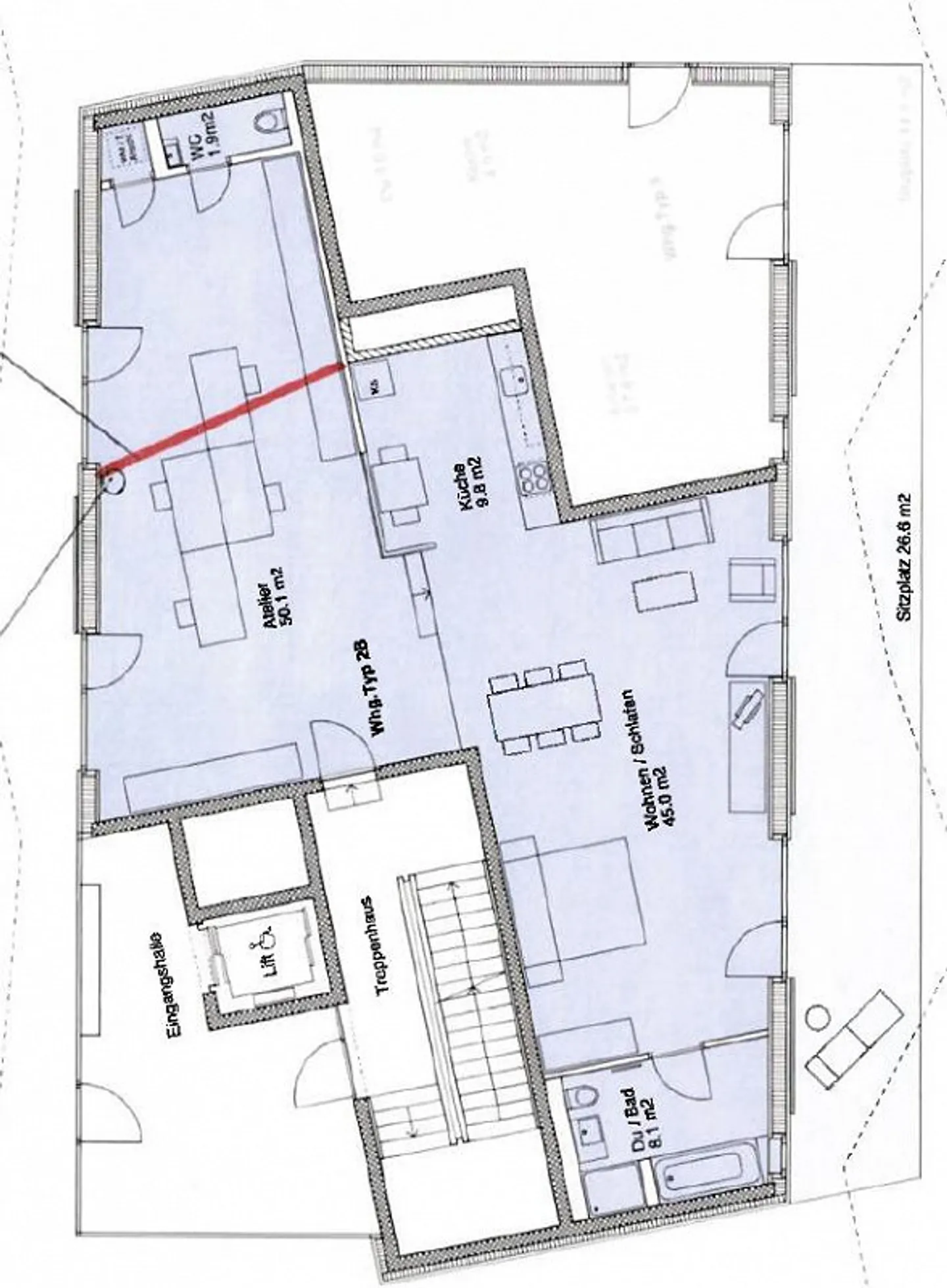 Studio/Residential Studio/Apartment available from 15.07.2026 or by arrangement - Photo 9 of 9