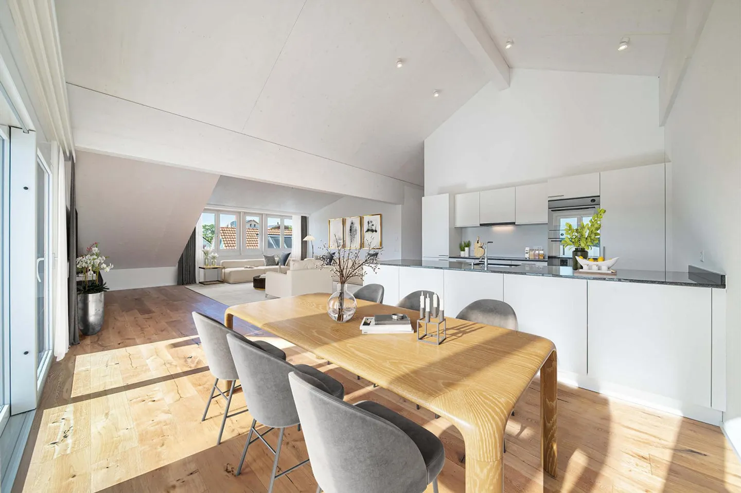 Attico esclusivo di 4,5 stanze - Foto 2 di 7