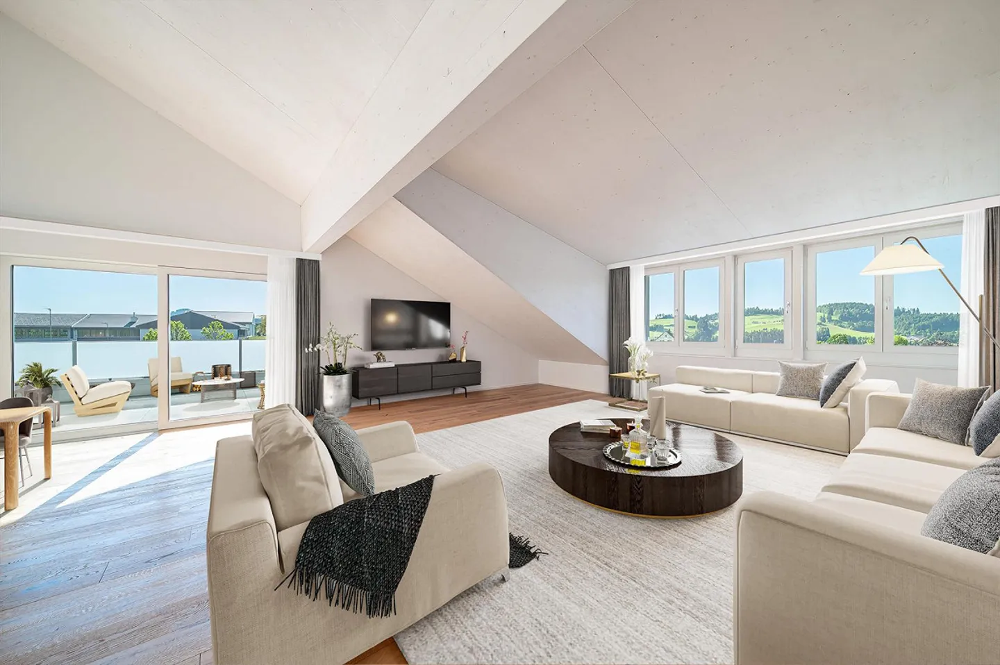 Attico esclusivo di 4,5 stanze - Foto 3 di 7