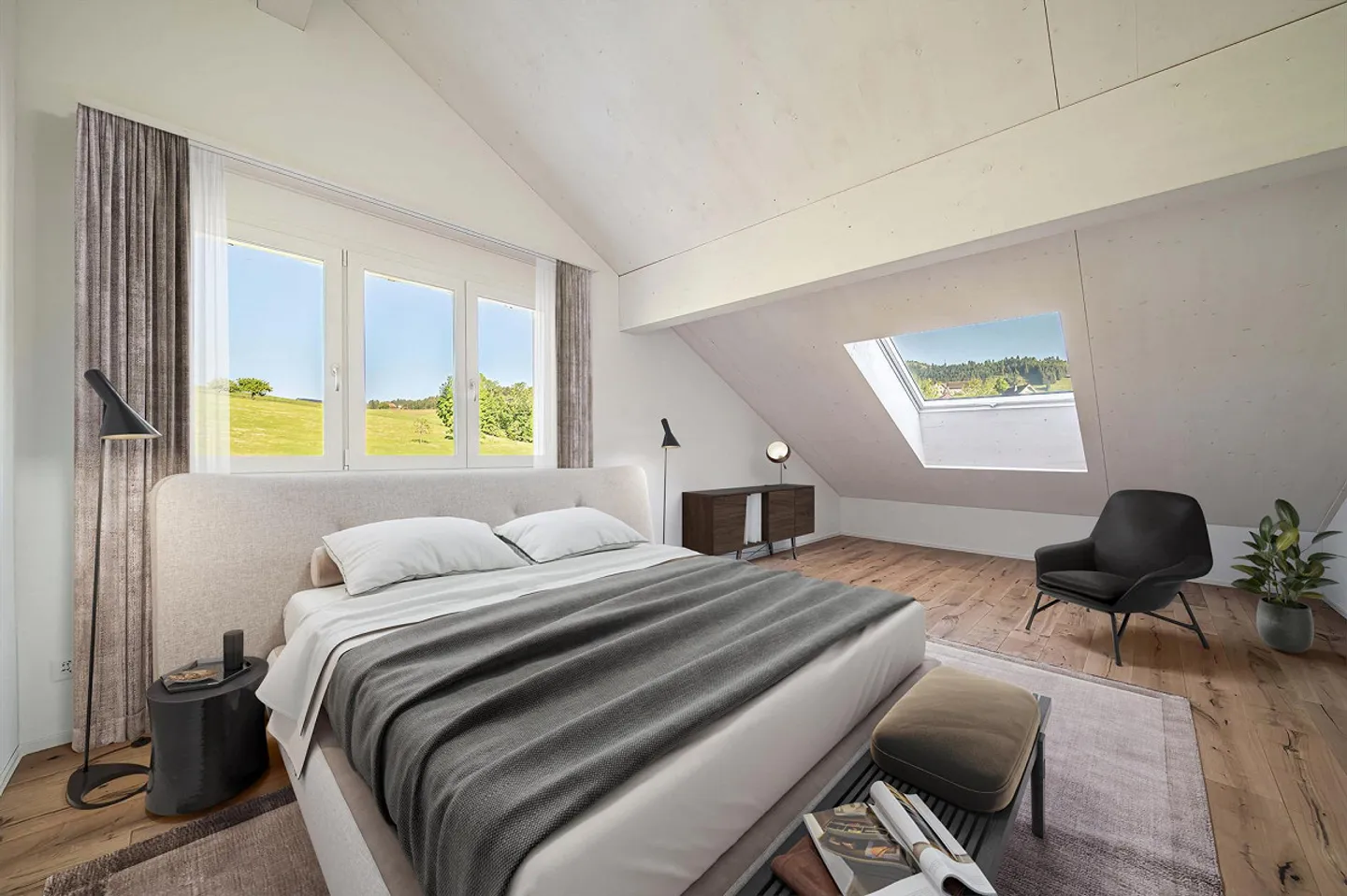 Attico esclusivo di 4,5 stanze - Foto 4 di 7