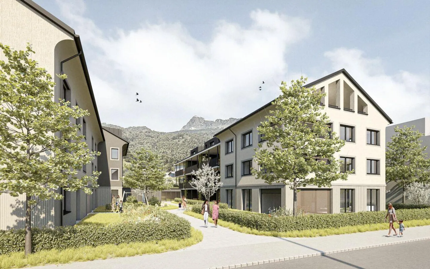 Terrain à bâtir avec projet de nouvelle construction approuvé "Hirschen" - Photo 2 sur 11