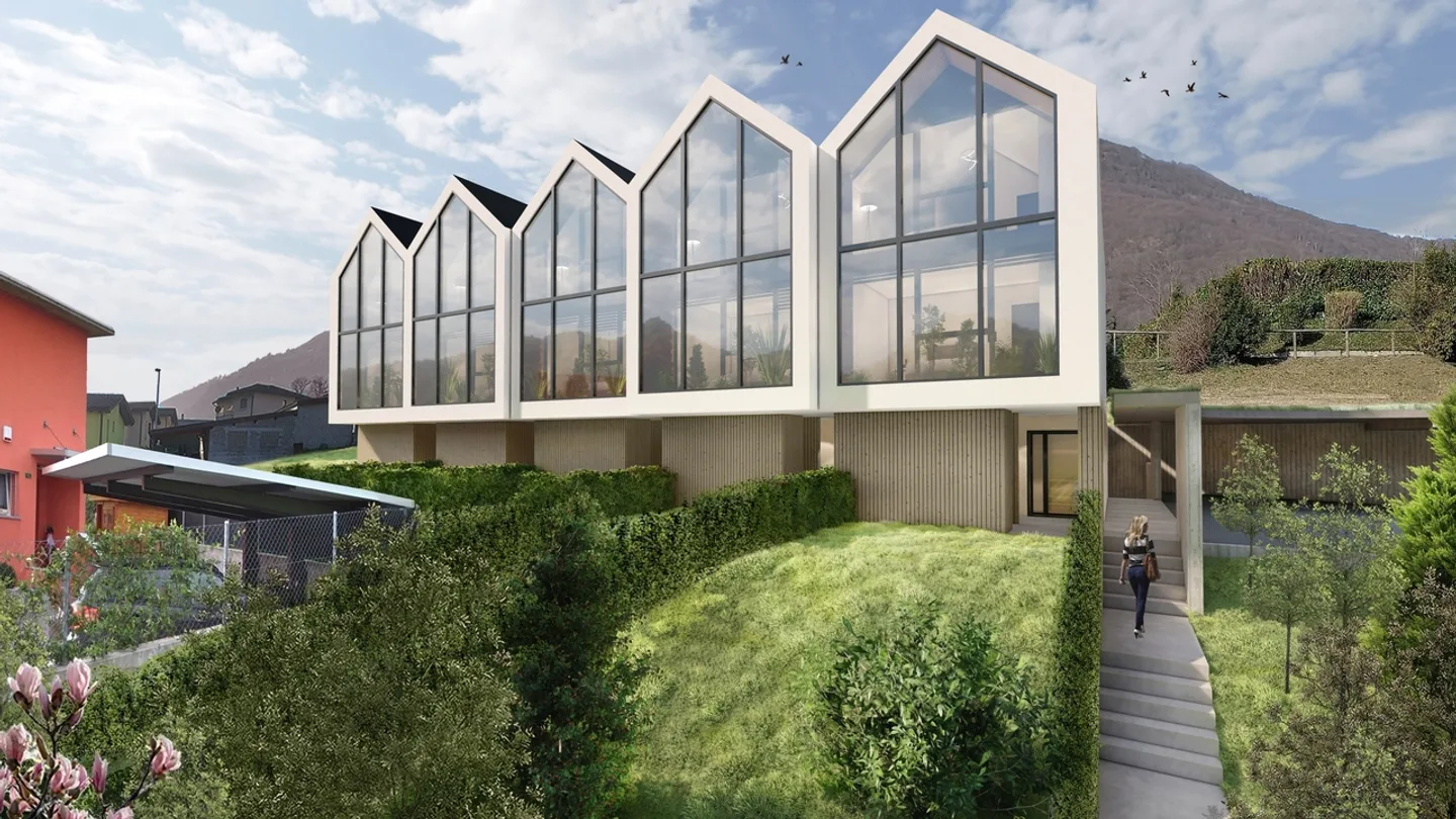 Appartement duplex moderne de 4 pièces au pied du Monte Tamaro - Photo 1 sur 6