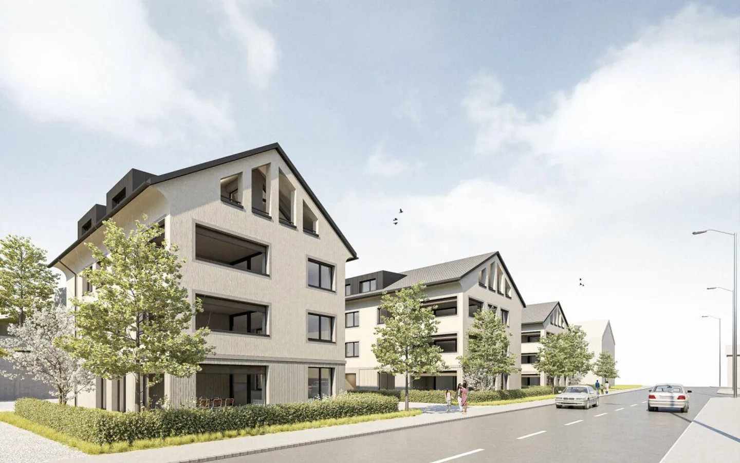 Terrain à bâtir avec projet de nouvelle construction approuvé "Hirschen" - Photo 4 sur 11