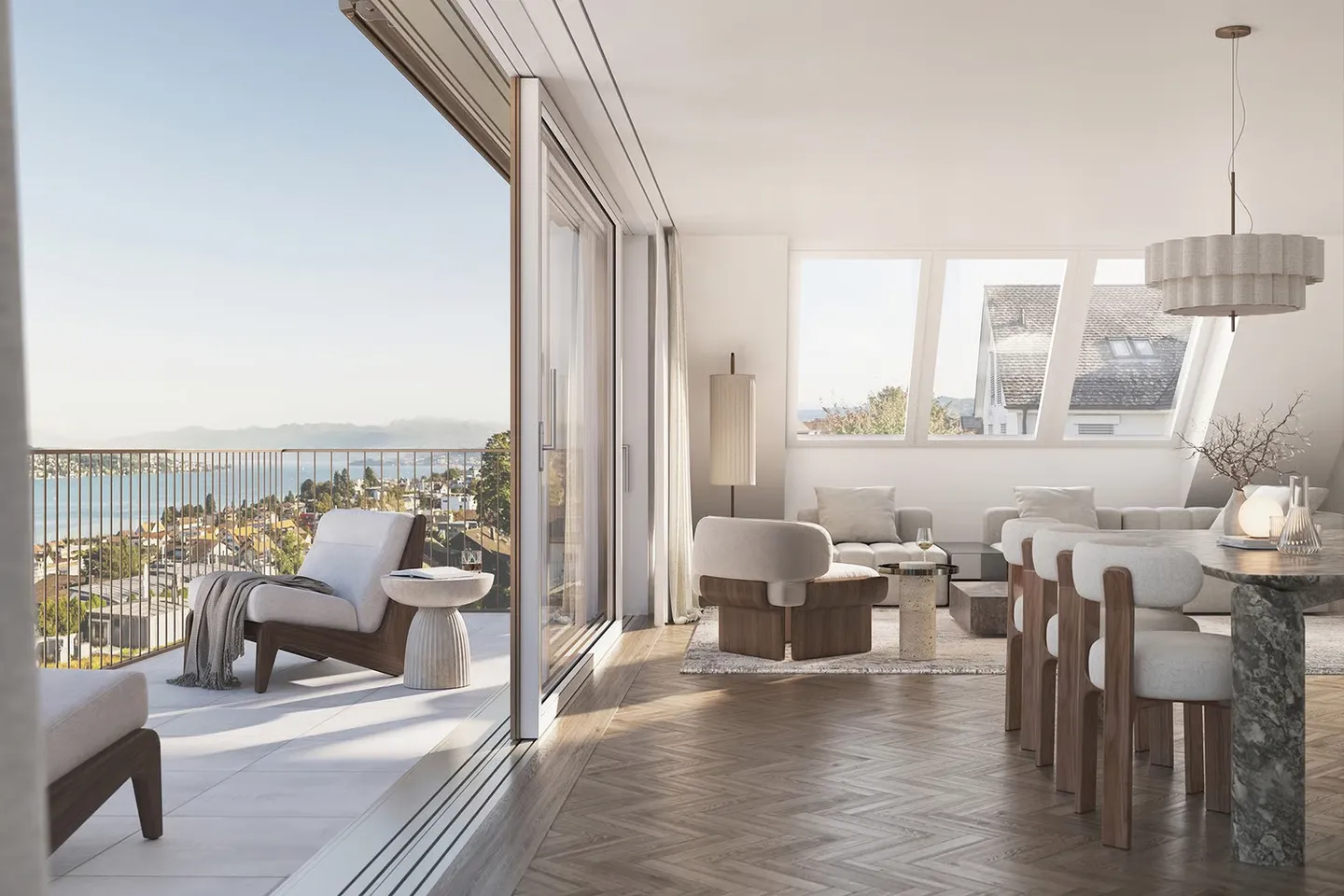 Unique Penthouse Duplex with Spectacular Lake View - Photo 1 of 6
