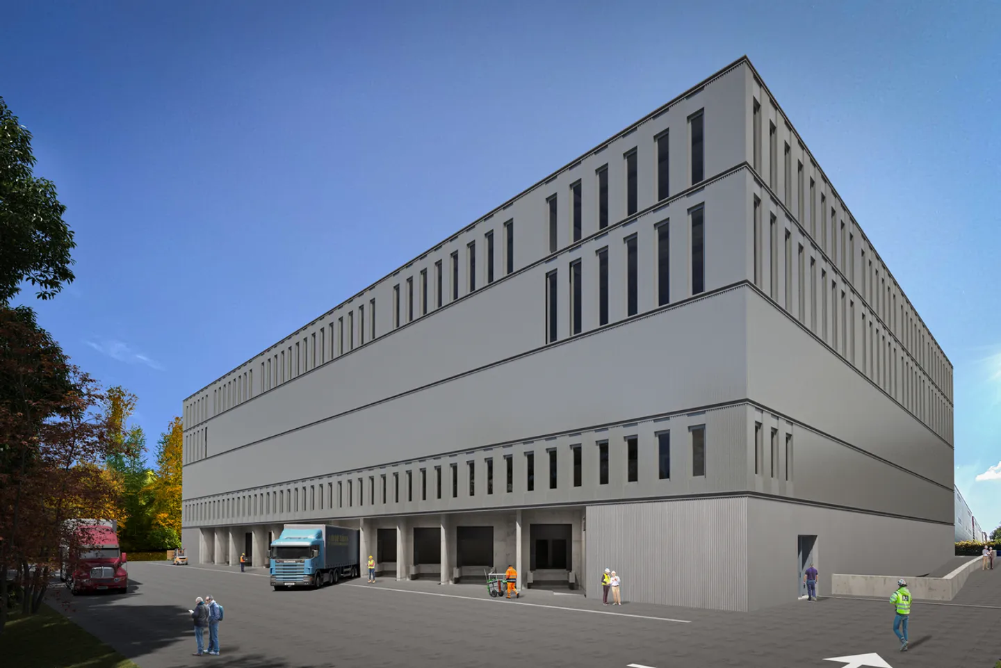 Magazzino di 4500 m2 al 2° piano // consegna inizio 2024 // Meyrin - Foto 5 di 11