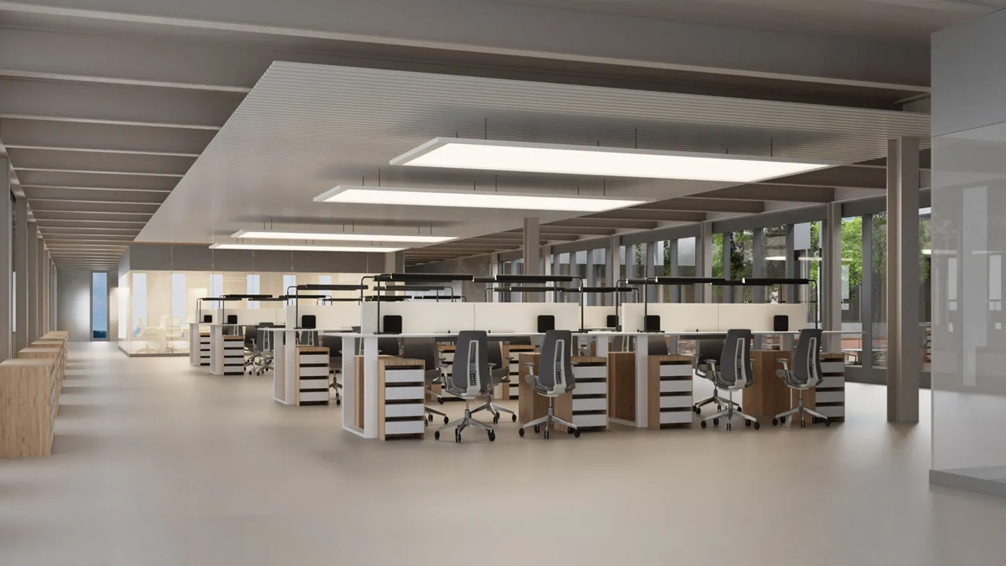 Magazzino di 4500 m2 al 2° piano // consegna inizio 2024 // Meyrin - Foto 8 di 11