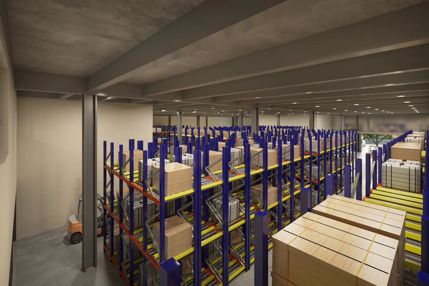 Magazzino di 4500 m2 al 2° piano // consegna inizio 2024 // Meyrin - Foto 10 di 11