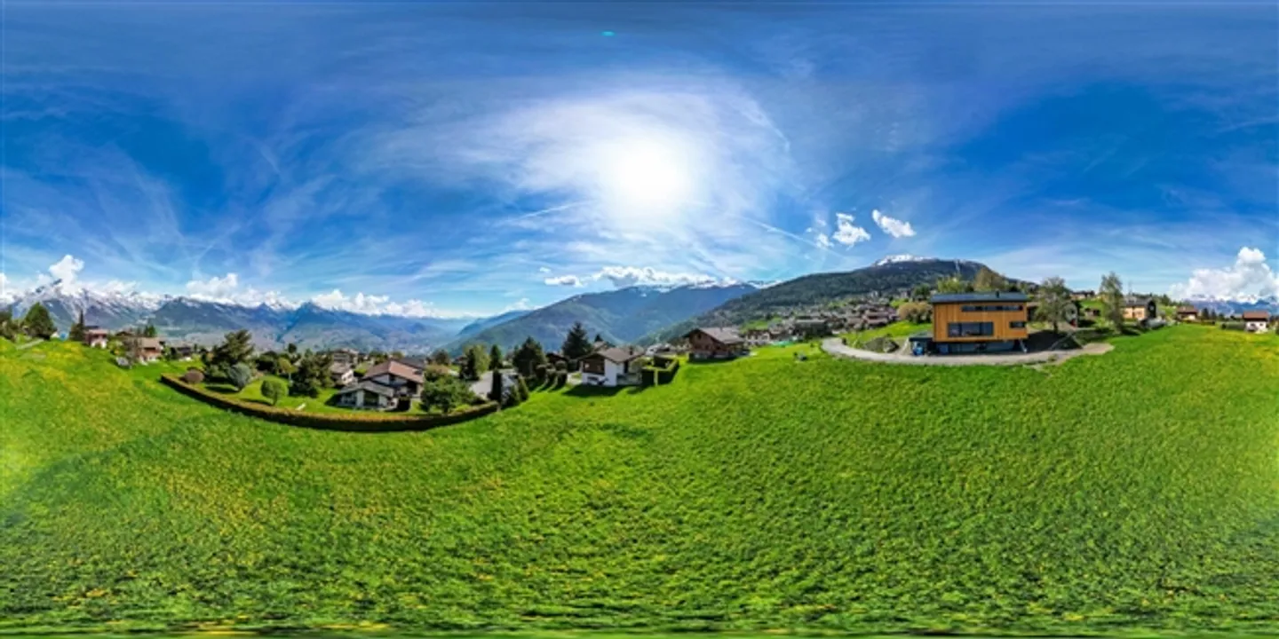 Bellissimo terreno edificabile con vista sulla valle del Rodano e sulle Alpi - Foto 11 di 11