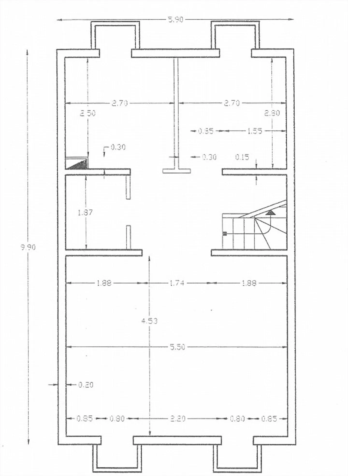 Vollständig renovierte Villa mit schönem flachem Garten - Foto 9 von 11