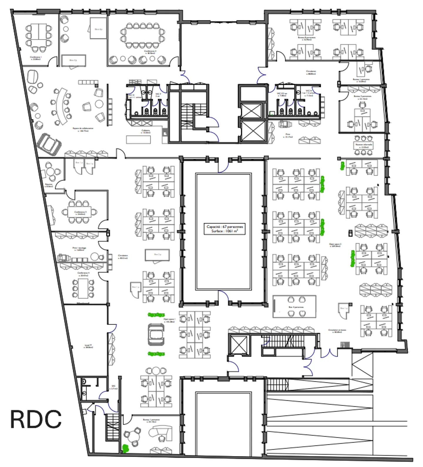 Surfaces de bureaux à louer secteur Acacias à Genève - Photo 9 sur 12