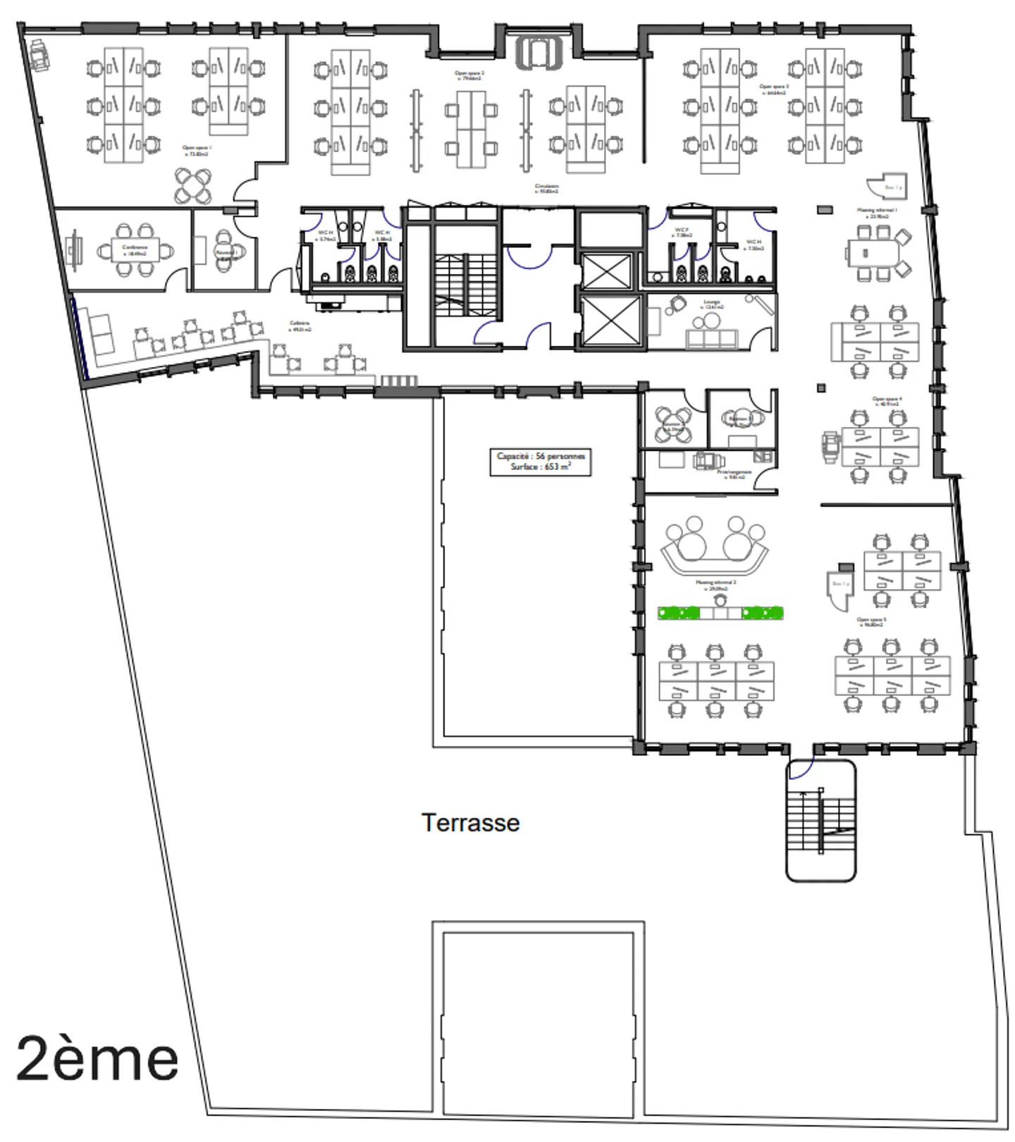 Surfaces de bureaux à louer secteur Acacias à Genève - Photo 11 sur 12