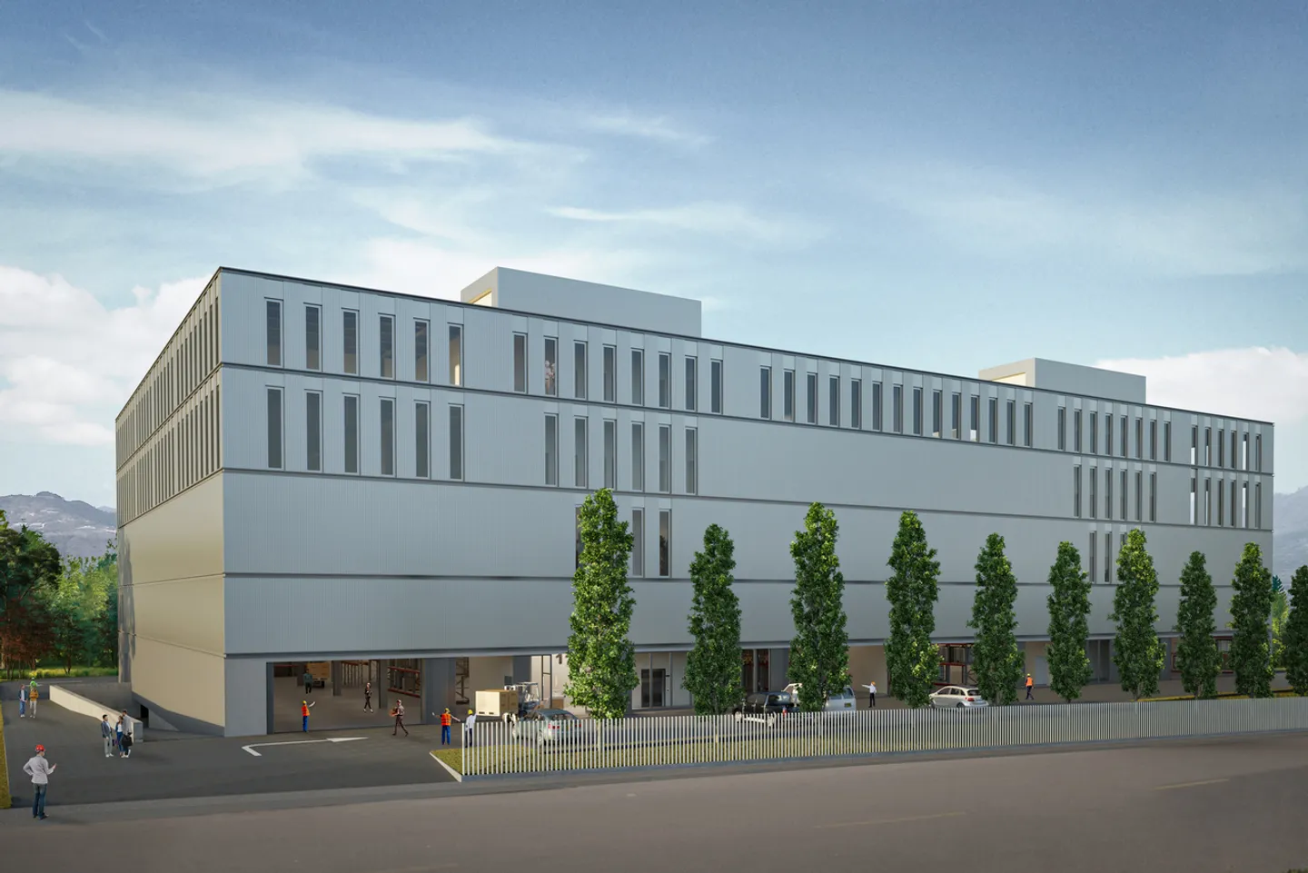Magazzino 1° piano 4700 m2 // consegna inizio 2024 // Meyrin - Foto 4 di 11