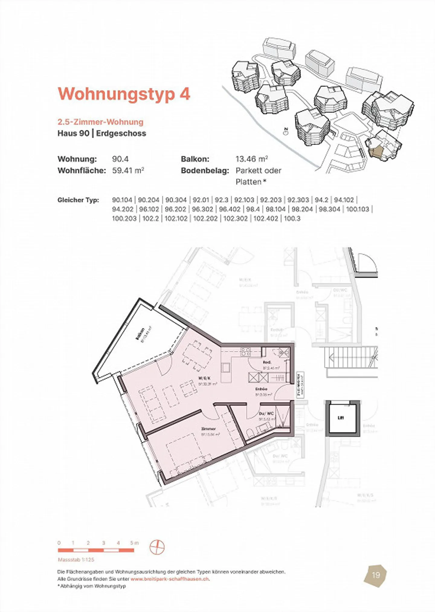 Entre la ville et la nature - Appartement neuf de 2,5 pièces au Breitipark ! - Photo 11 sur 11