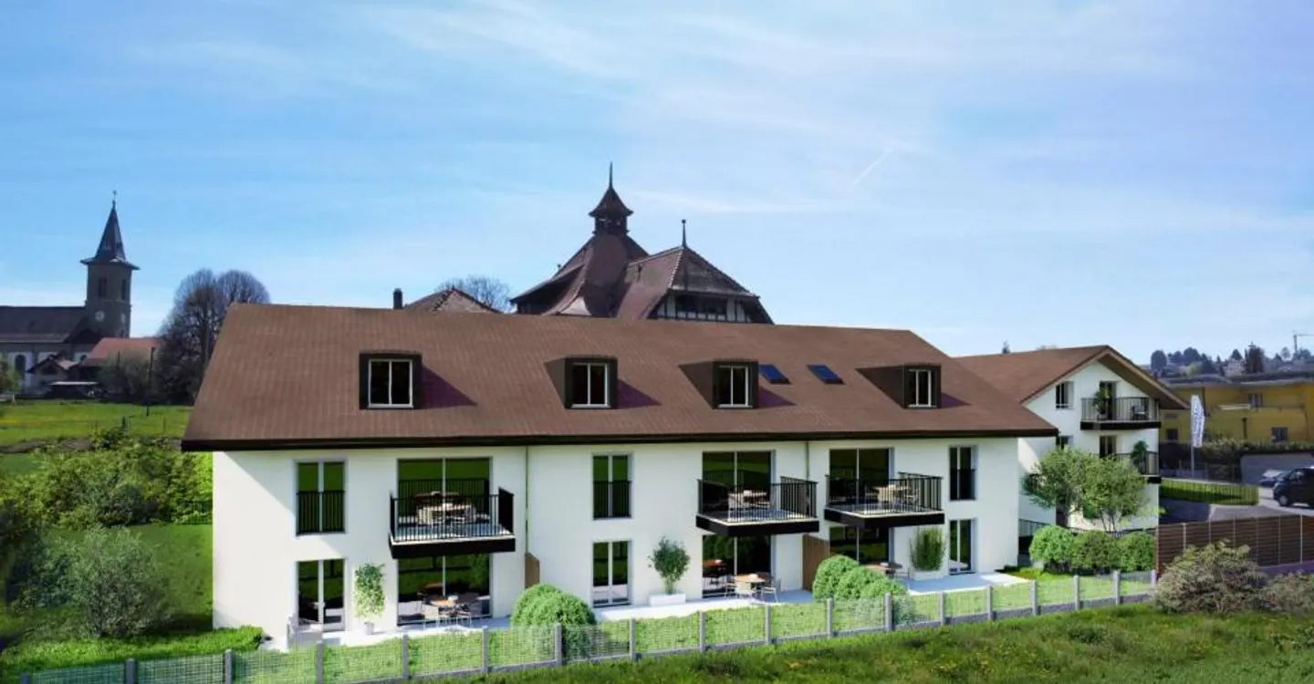 Neue Promotion 2,5 Zimmer - Wohnung mit Terrasse und Garten, Belfaux - Foto 1 von 11