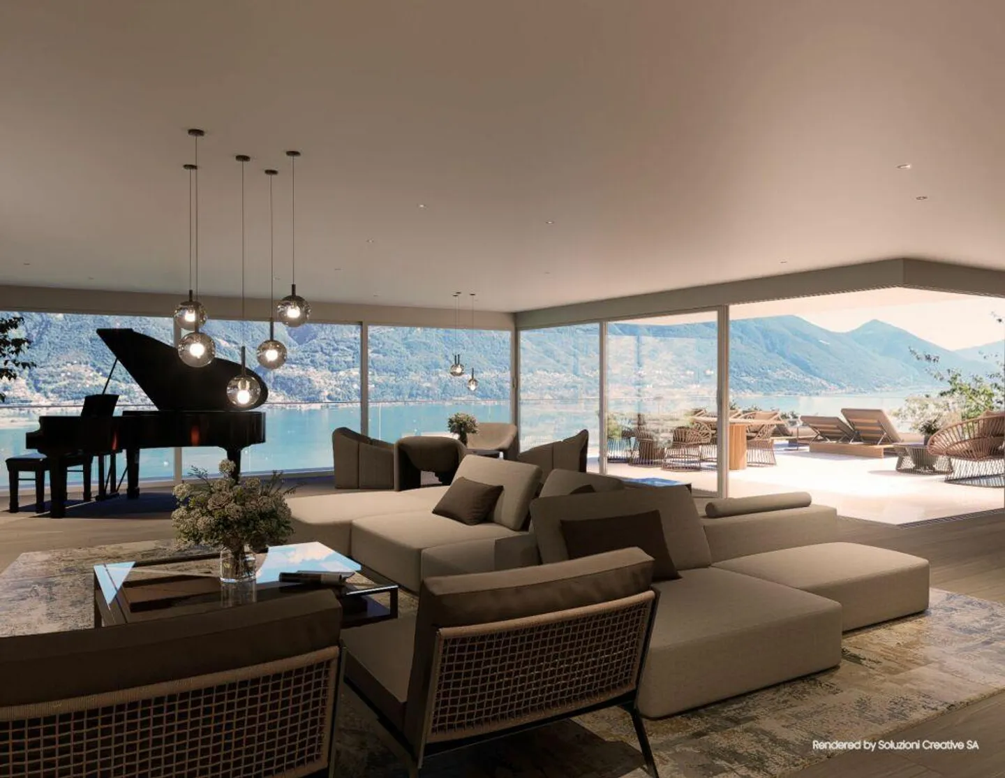 Villa da sogno in posizione unica con imprendibile vista lago, wellness e piscina (auch Zweitwohnistz) - Foto 13 di 17