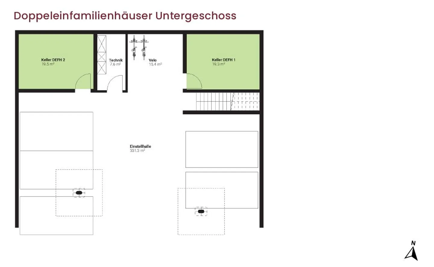 Modernes Doppeleinfamilienhaus in Wilchingen - Foto 10 von 10