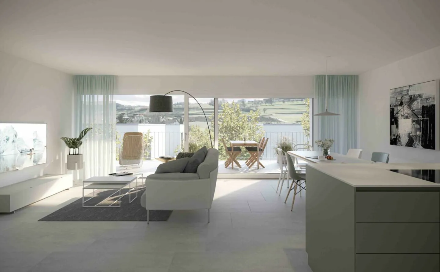 Nouvelle construction et première occupation : 4 appartements modernes de 2,5 et 4,5 pièces - Photo 3 sur 8