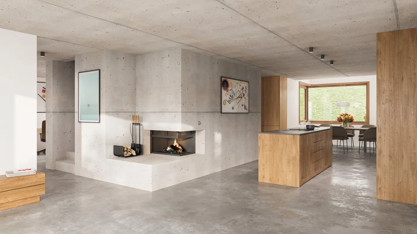 Appartamento attico di lusso con vista lago non ostacolata di 6½ stanze - Foto 4 di 6