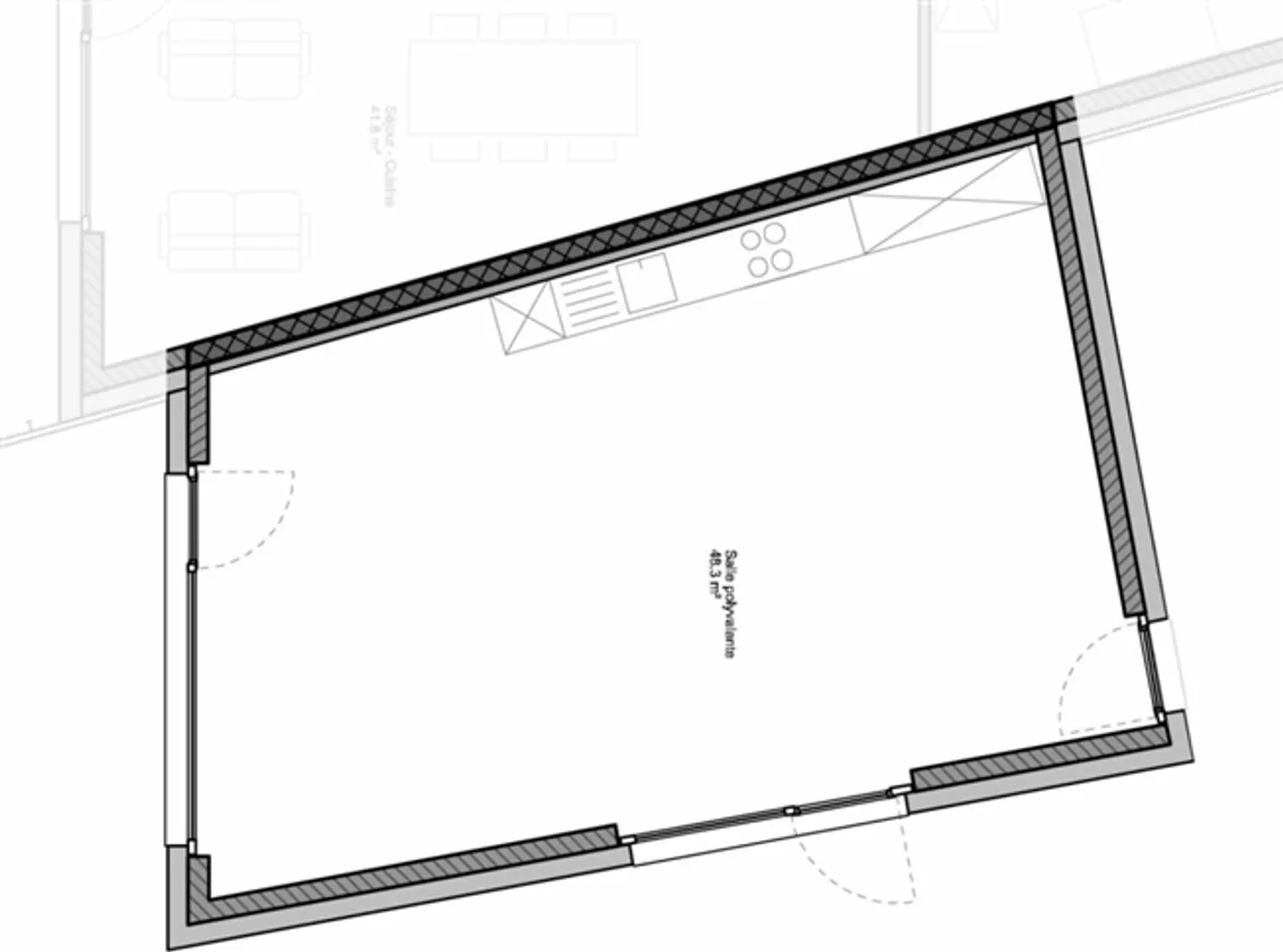 Bureau/Administration 48,3 m² à Villeret - Photo 8 sur 8