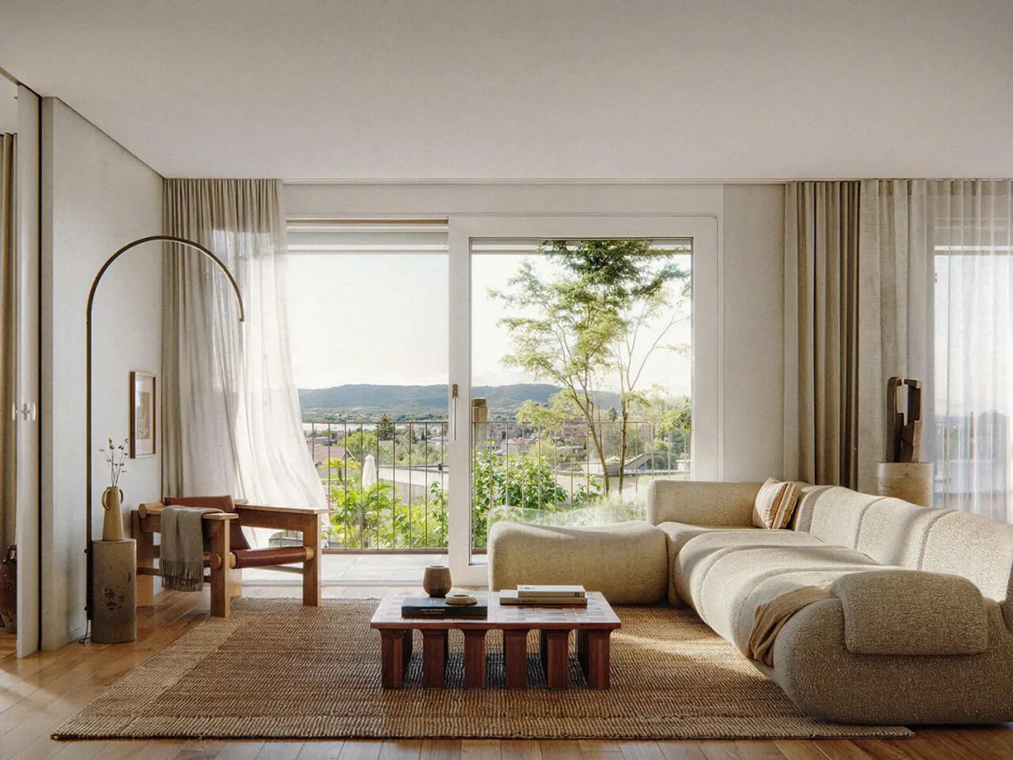 Luxuriöse Wohnung mit Seeblick - Foto 3 von 8
