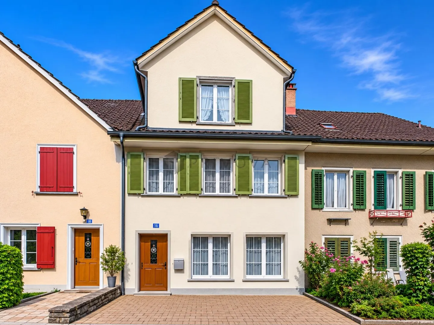 Maison de ville familiale de 5,5 pièces avec beaucoup d'espace et un espace extérieur ensoleillé - Photo 3 sur 4