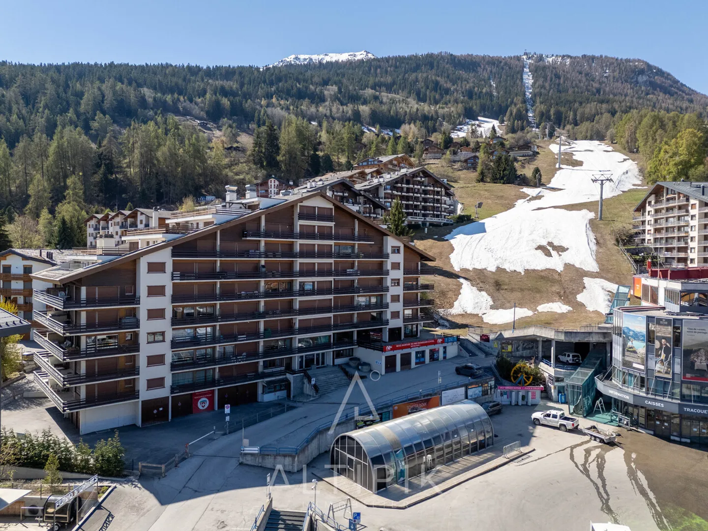 Ski-in/Ski-out Studio mit großem, sehr sonnigen Balkon - Foto 9 von 9
