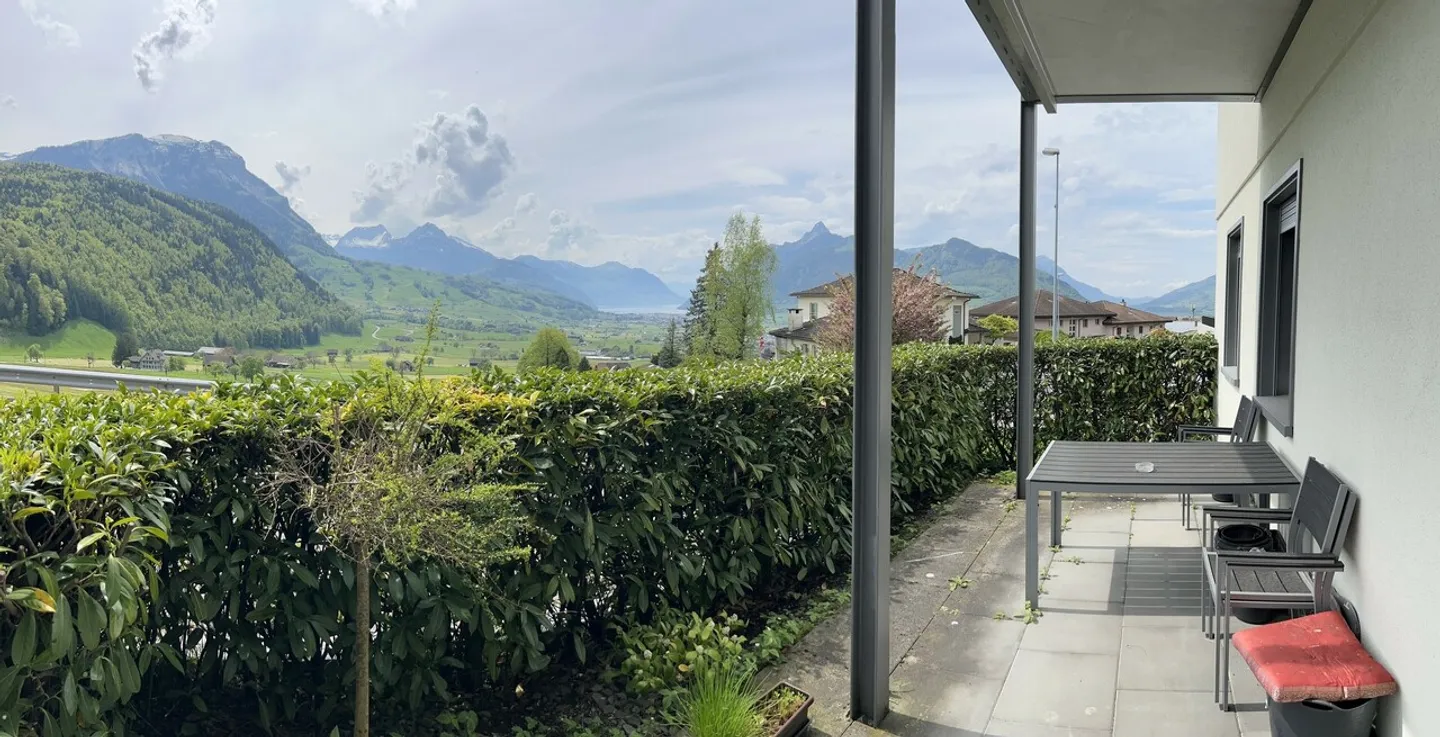 Appartamento giardino 2,5 locali con vista lago a Rickenbach SZ - Foto 6 di 7