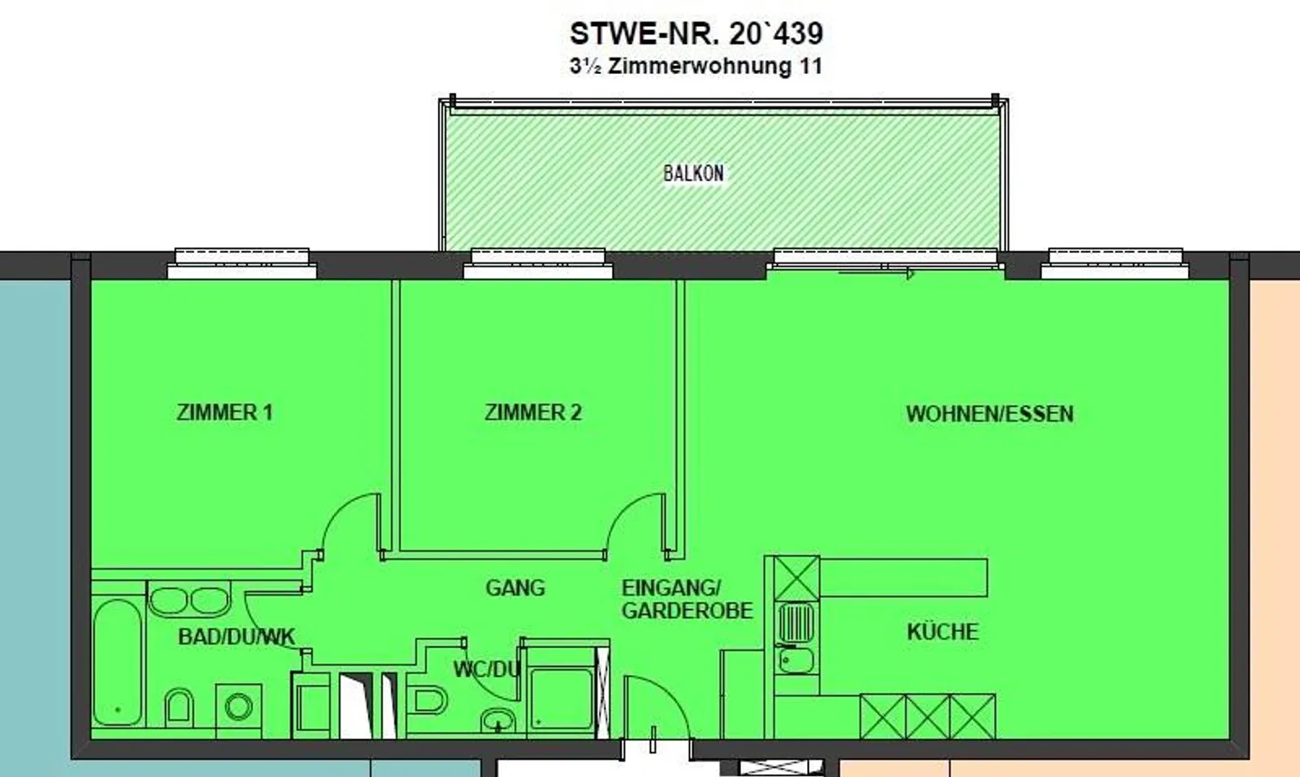 Appartement moderne de 3,5 pièces à louer dans un emplacement ensoleillé ! - Photo 9 sur 9