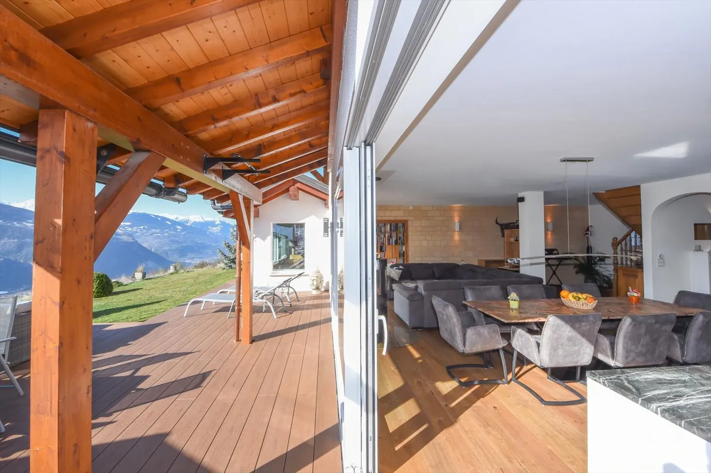 Haus mit 2 Apartments - Chermignon - Foto 1 von 6