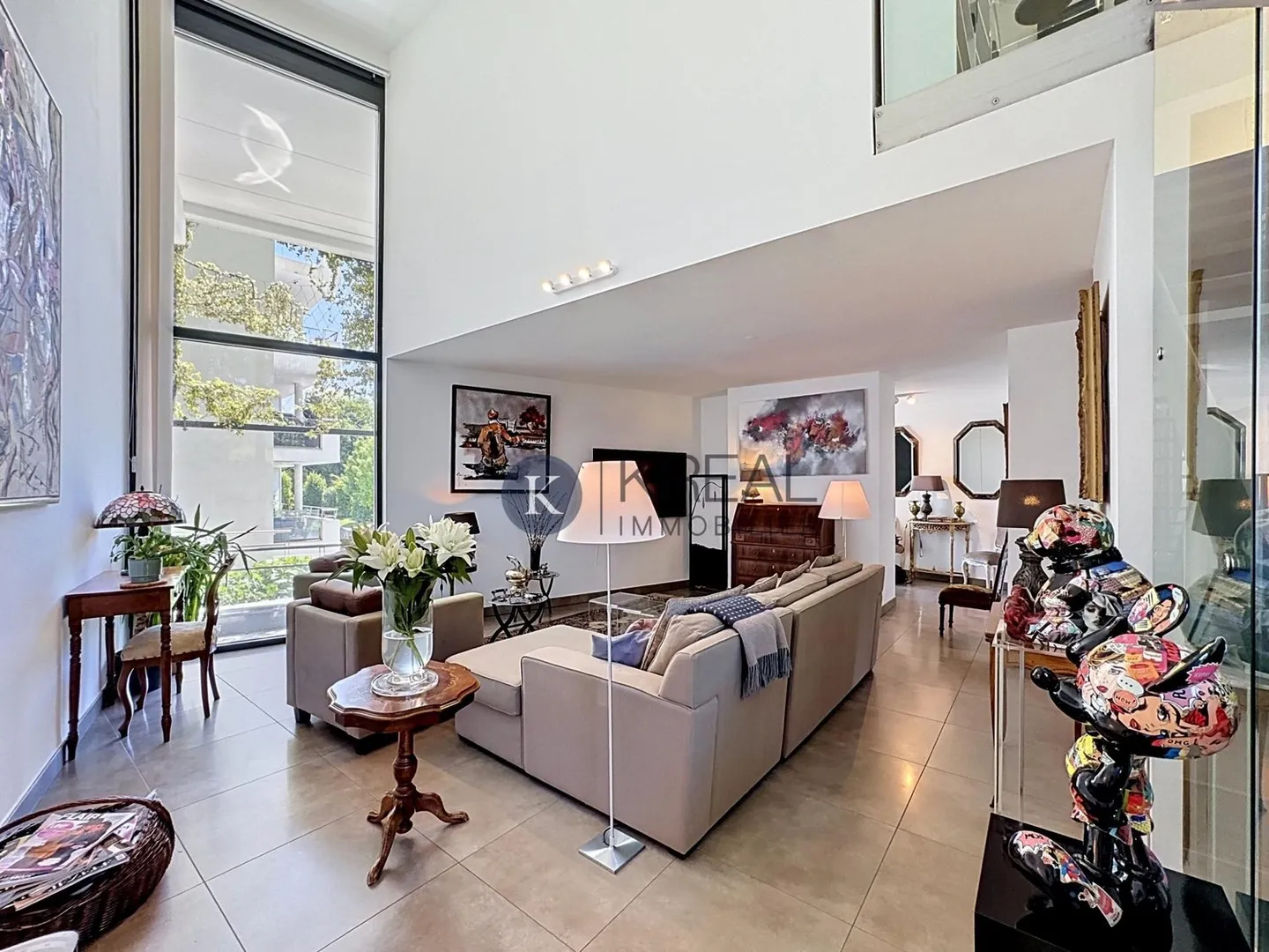Elegantes Triplex-Apartment in Nyon - Foto 3 von 13