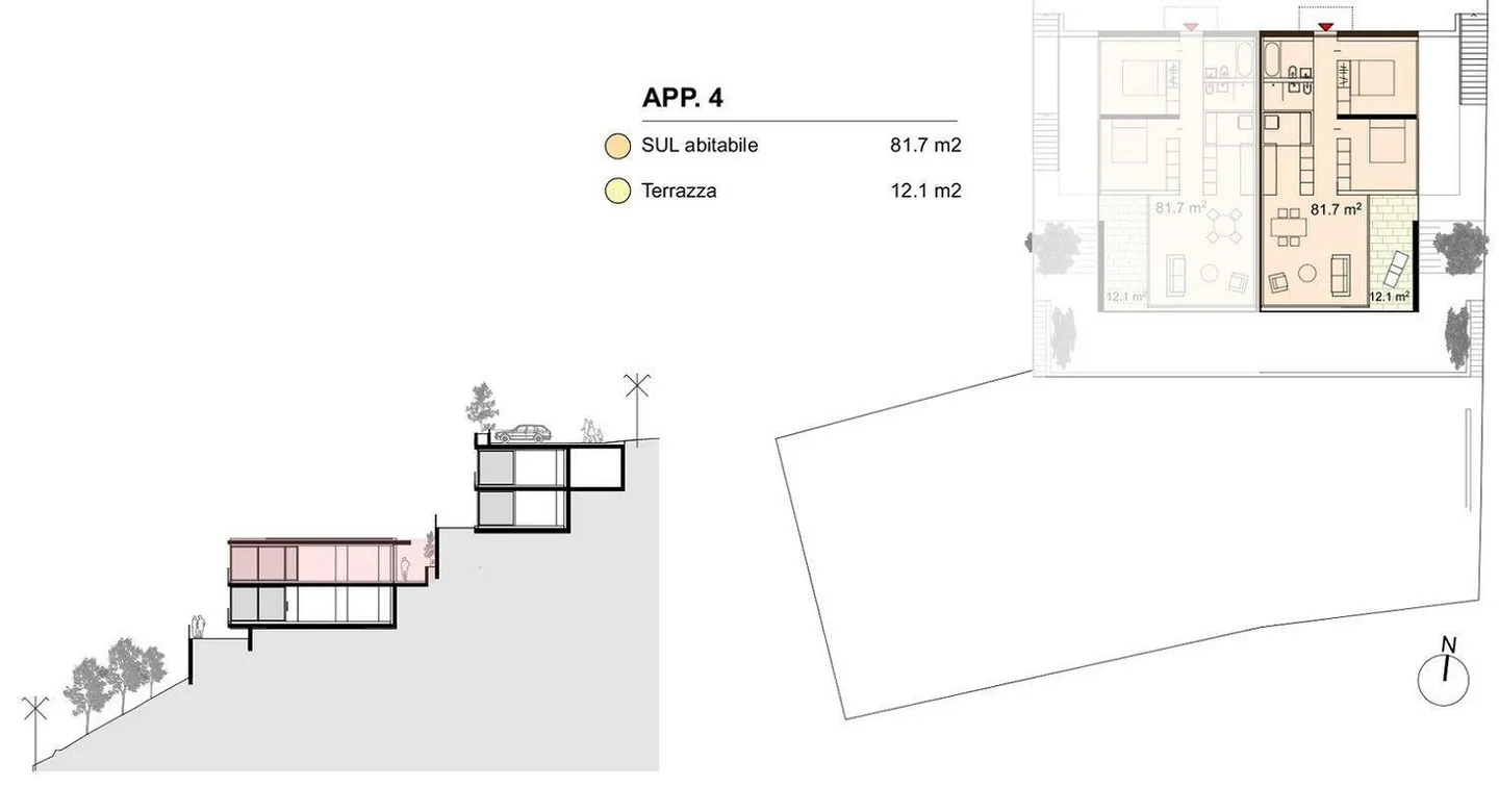 NEUBAU Gartenwohnung - Appartamento 3.5 locali con giardino - Foto 9 von 9