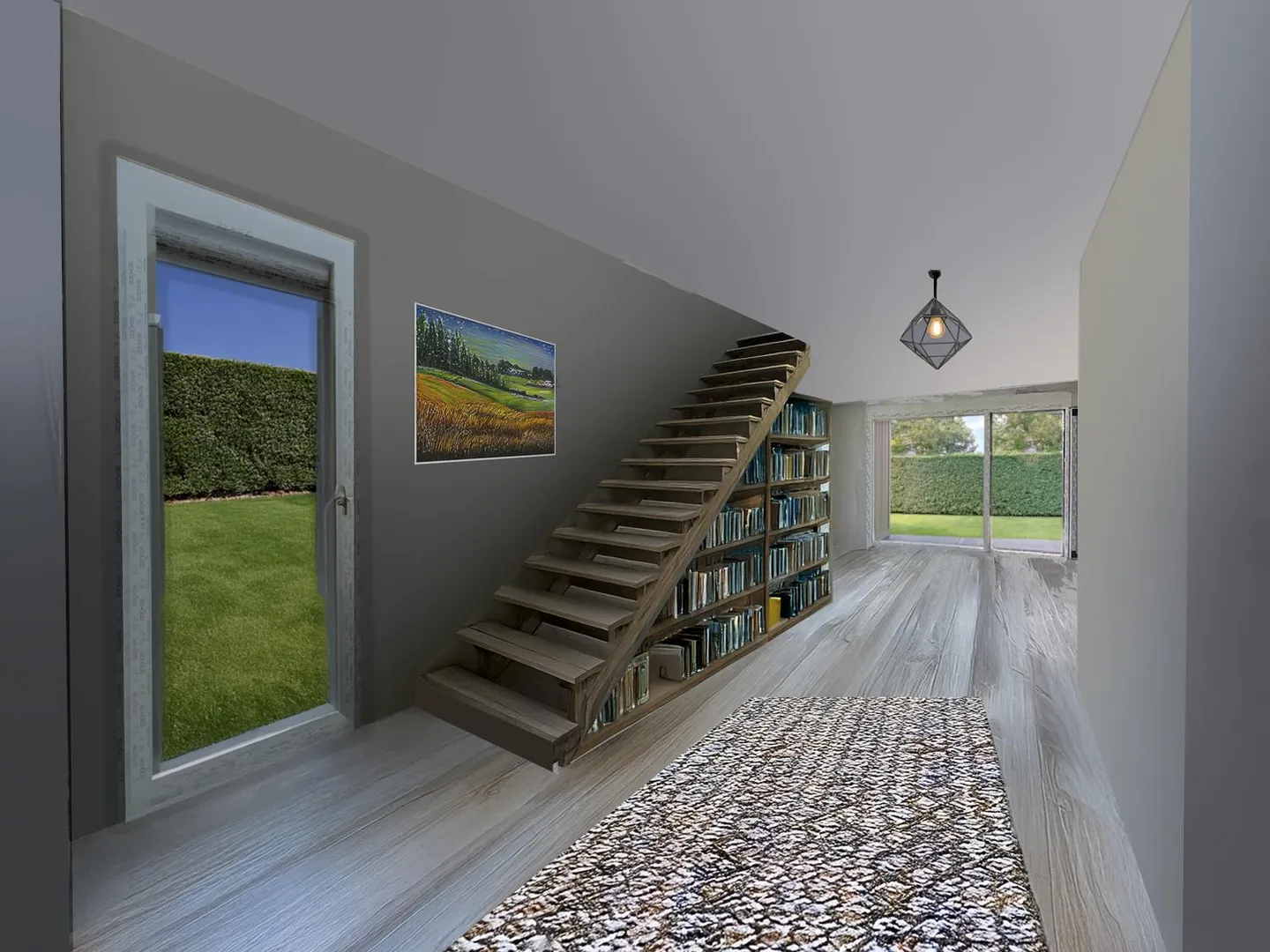 Bella villa a schiera moderna con 5,5 stanze a La Tour-de-Trême - Foto 3 di 5