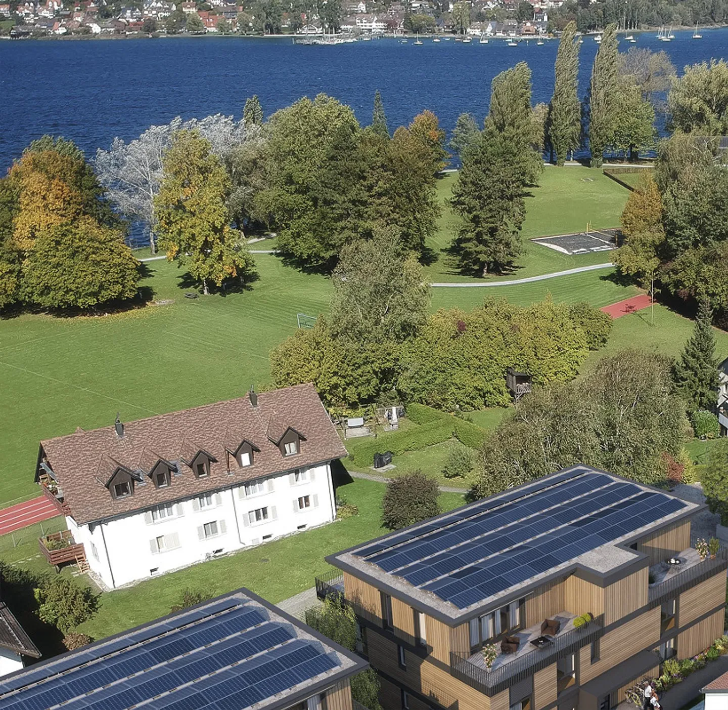 Appartement de jardin moderne 2,5 pièces près du bord du lac - Photo 7 sur 7