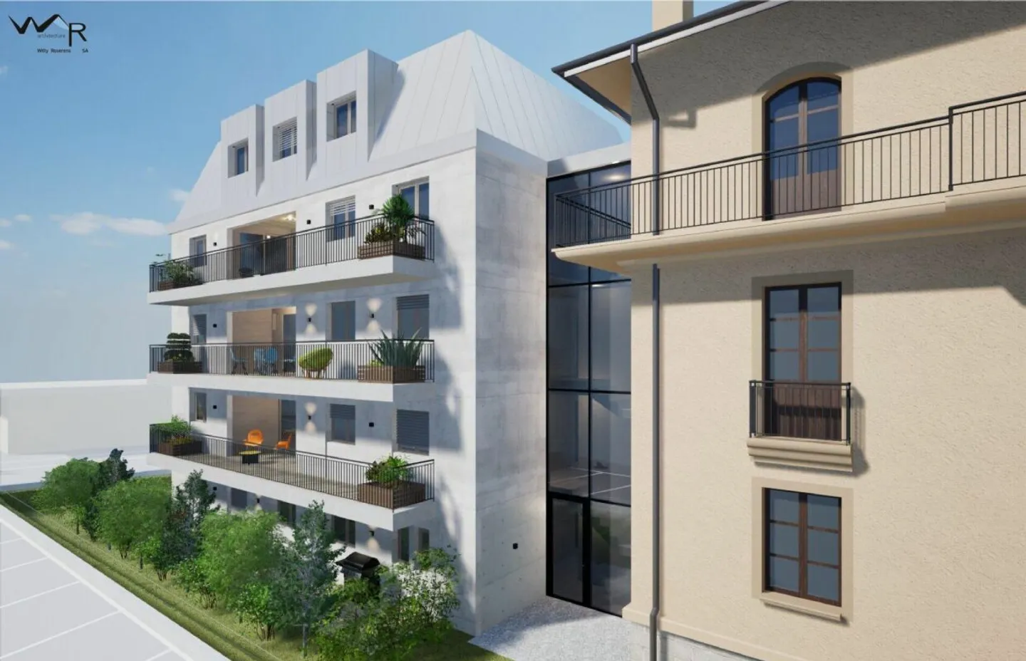 PPE Romande XXV - Lotto 307 - Duplex Sud 4,5 Stanze 3° Piano V1 - Foto 11 di 14