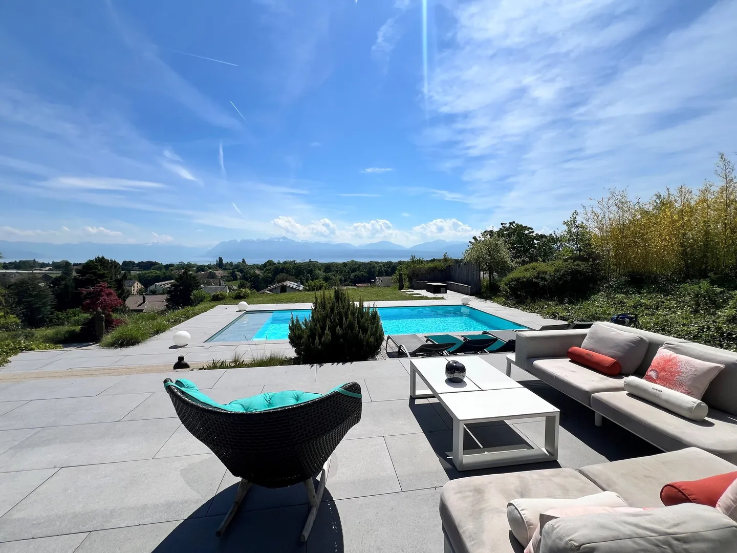Magnifique villa d'architecte à Lully s/Morges (VD) avec vue sur le lac Léman - Photo 1 sur 15