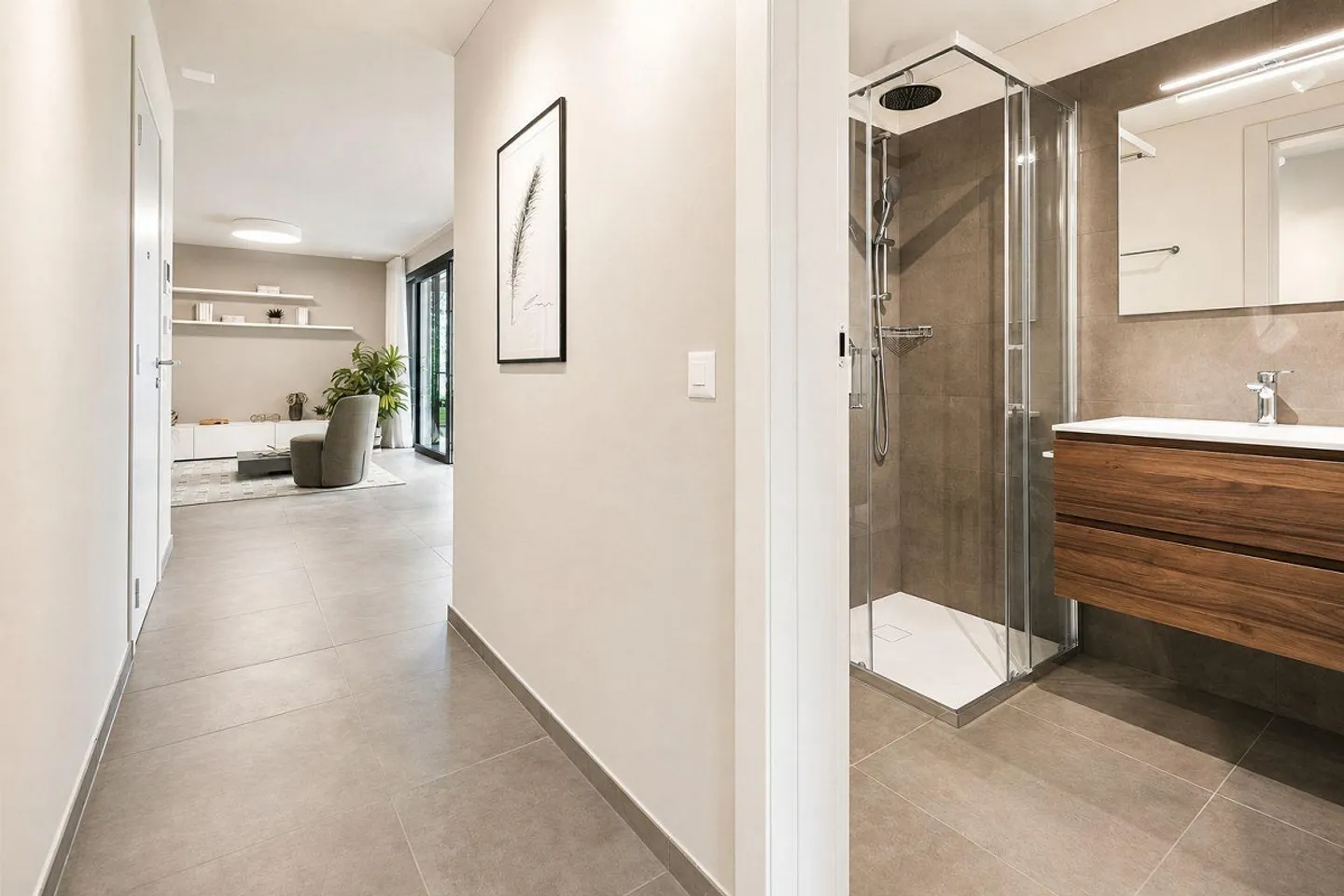 New 3.5 Rooms for Rent with Garden - Residence Ai Giardini | N... - Photo 5 of 11