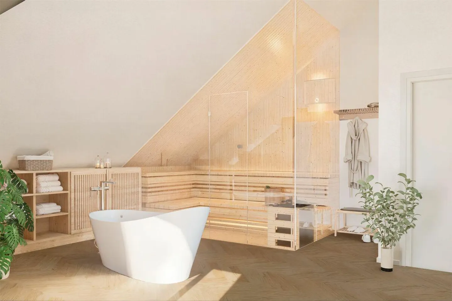 Modernes Doppelhaus mit Terrasse - Foto 5 von 7