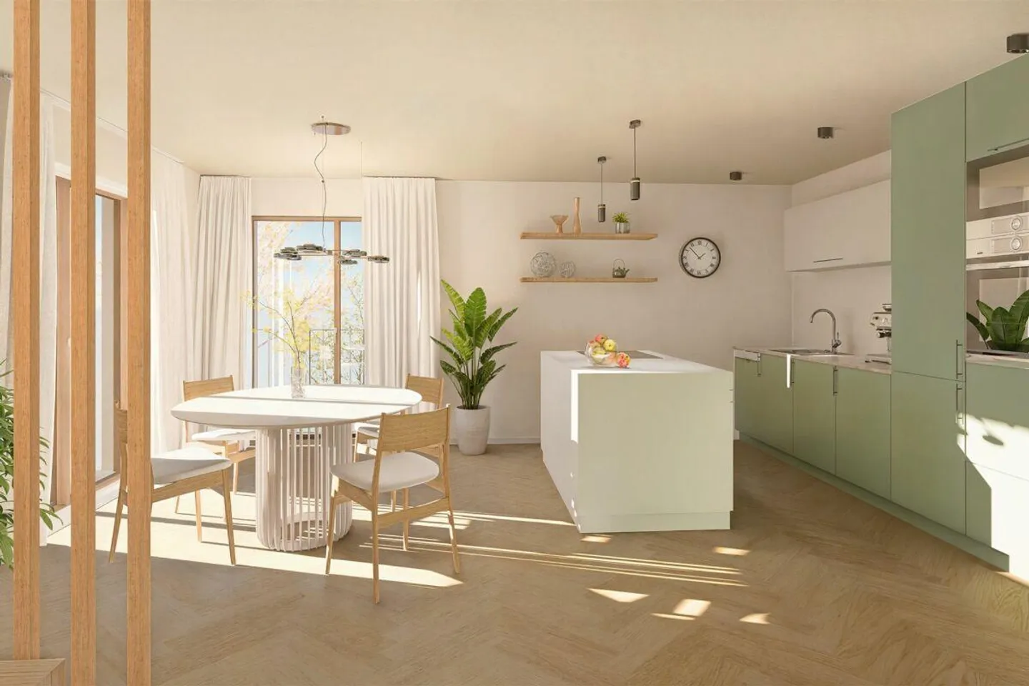 Modernes Doppelhaus mit Terrasse - Foto 3 von 7