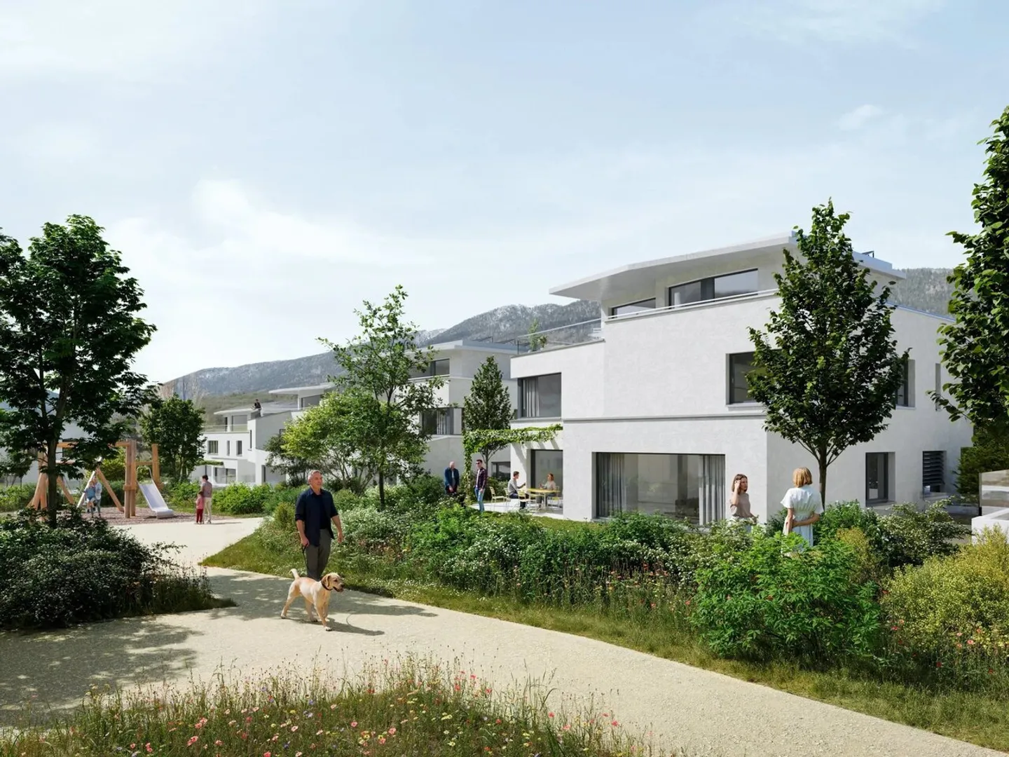 Les Capites - Duplex-Attik mit 5,5 Zimmern - Foto 10 von 10