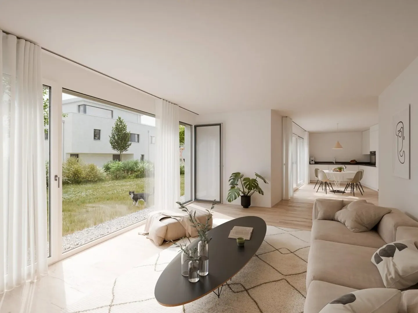 Les Capites - Duplex-Attik mit 5,5 Zimmern - Foto 5 von 10