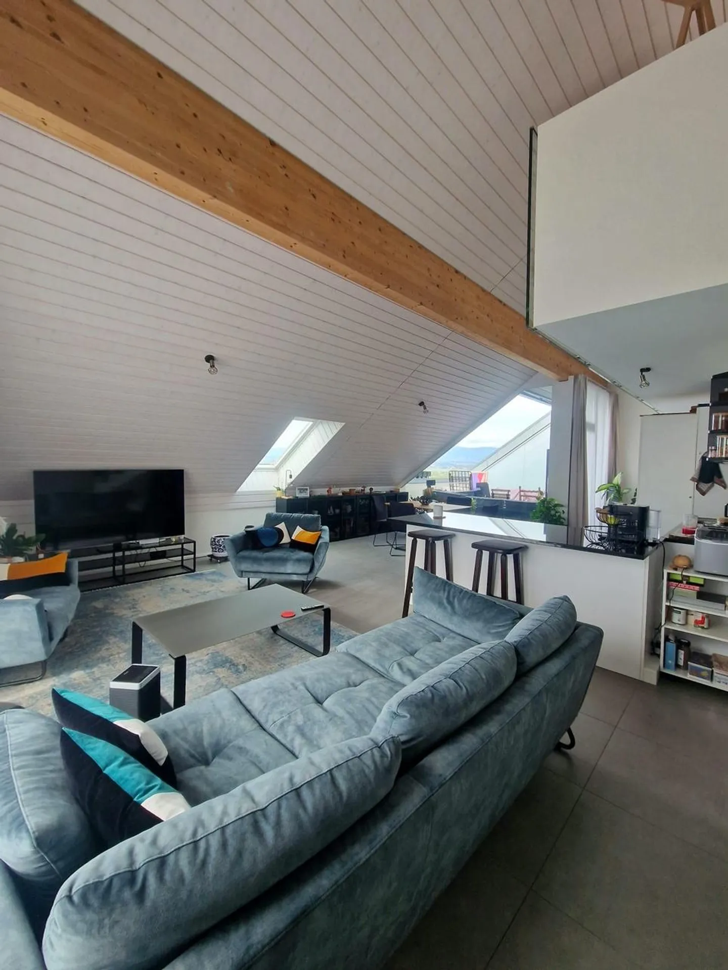 Stunning recent duplex of 3.5 rooms with partial lake view - Photo 2 of 12