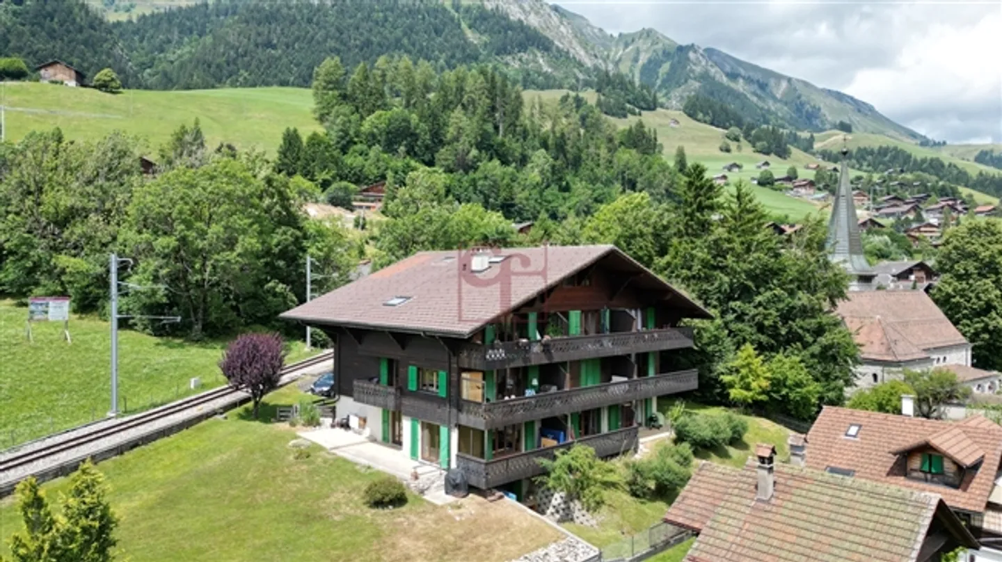 Château-d'Oex - Beautiful 2-room apartment for sale in La Frasse. - Photo 9 of 9